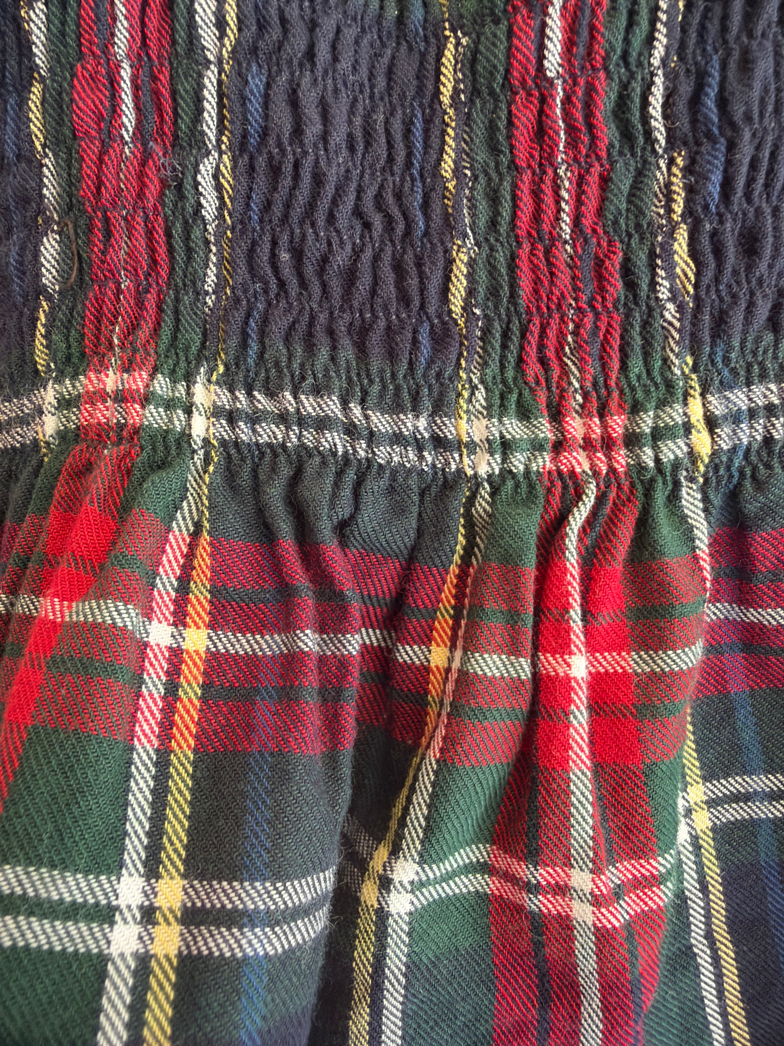 Hill House Home The Nap Dress Navy Plaid Bloomer Set / 2 years