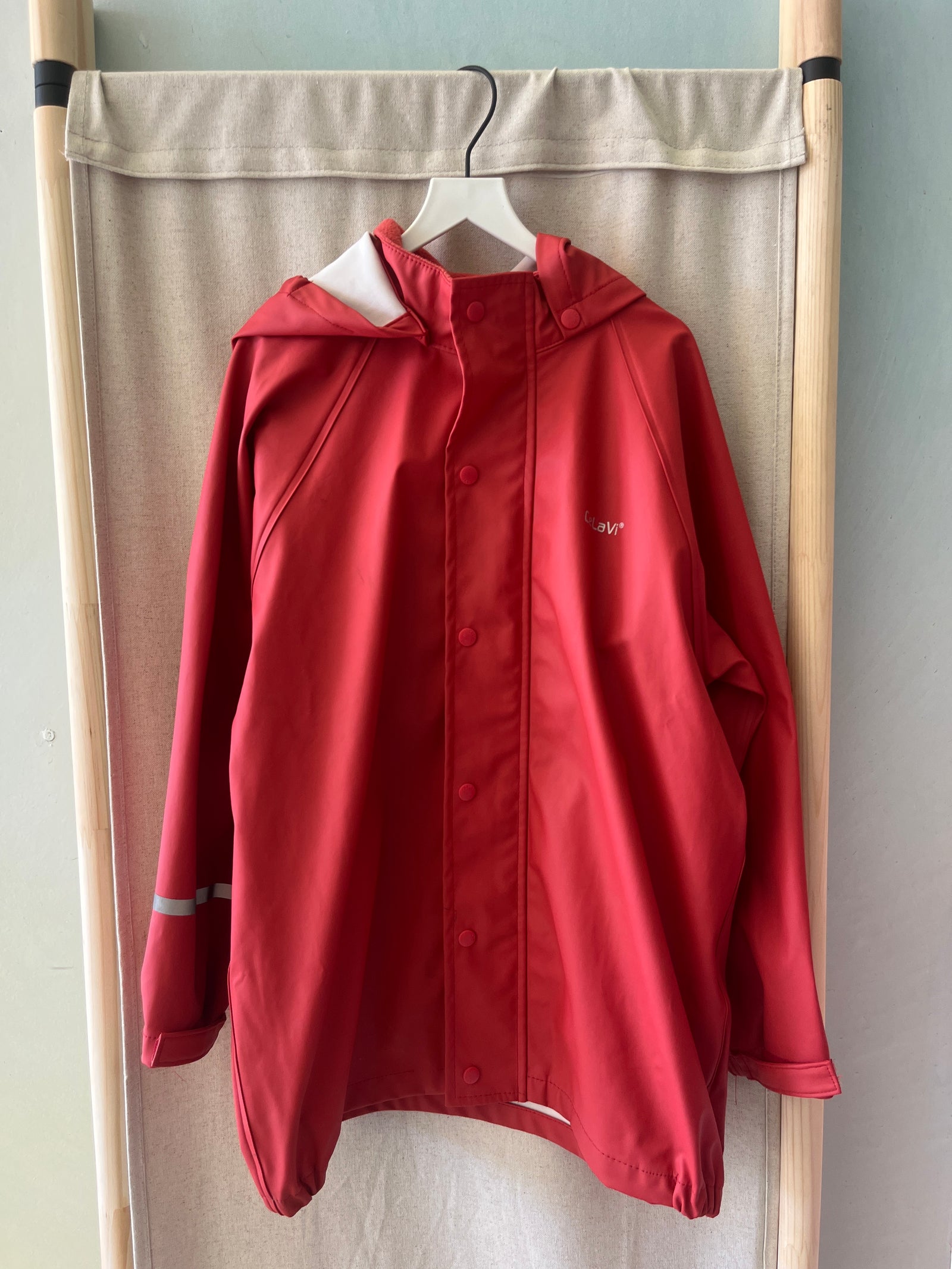 CeLaVi Red Rain Coat / 8-9 Years