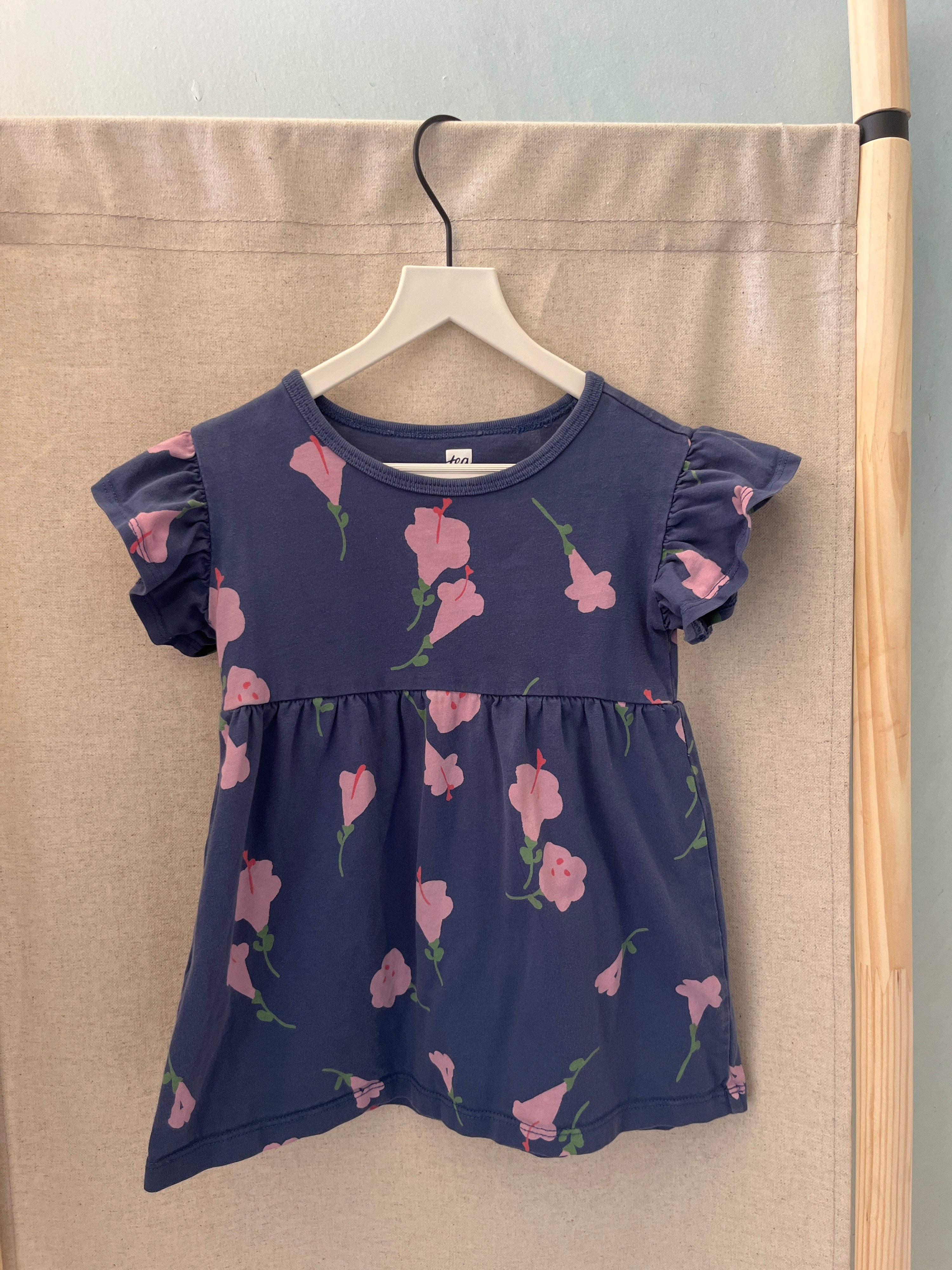 tea Pink Tulip Dress / 12-18 months