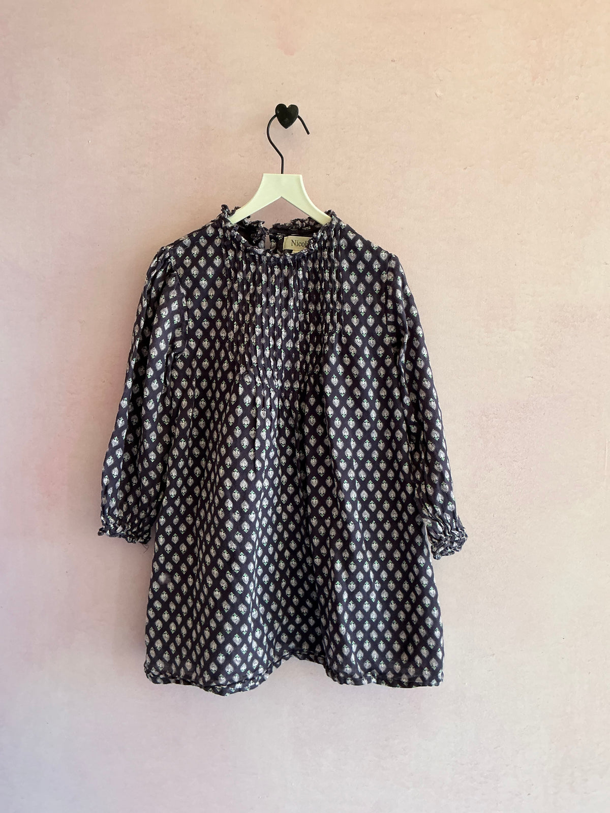 Nicoli Berry Block Print Tunic / 8