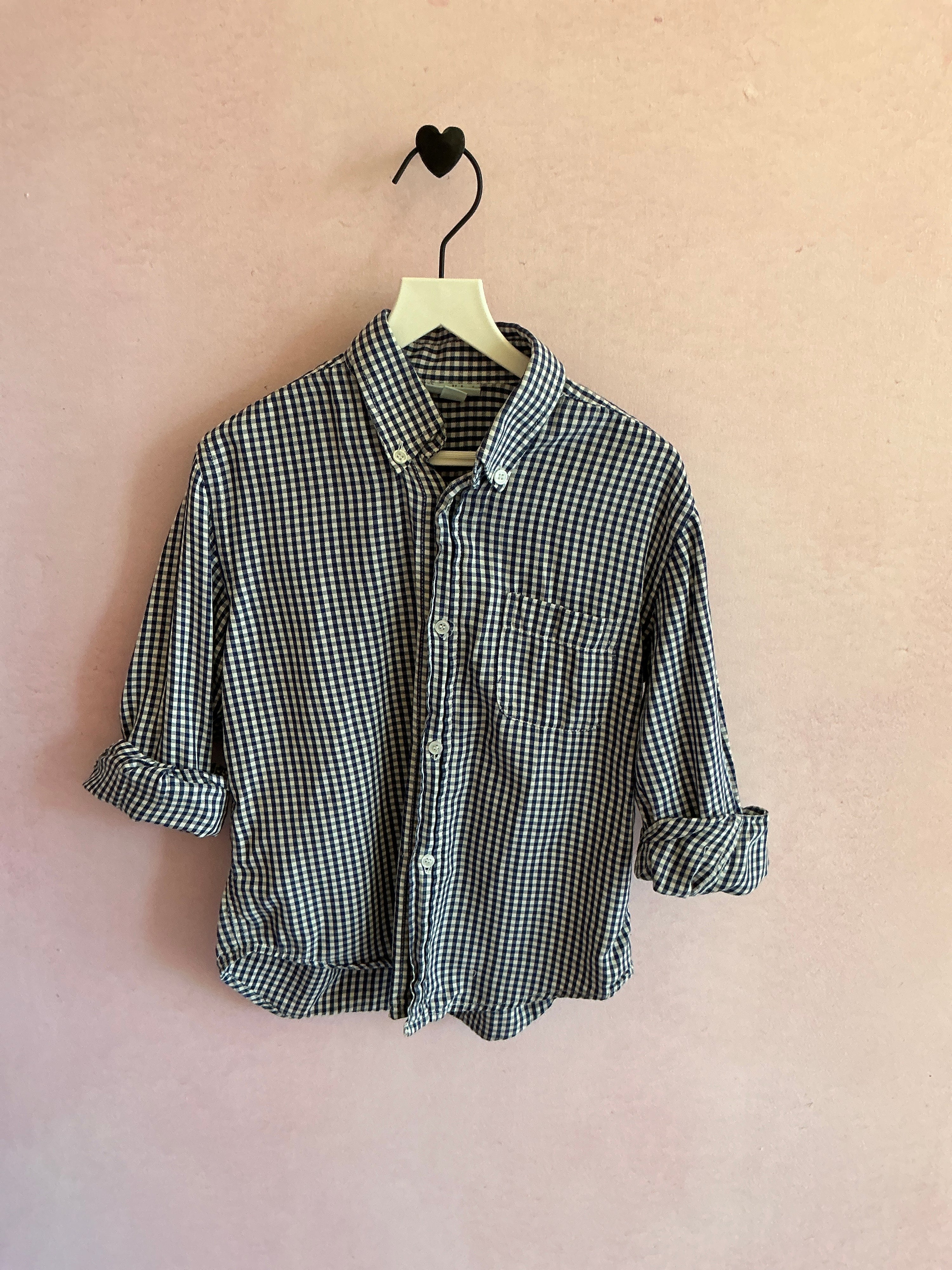 papo d'anjo navy check Shirt / 5