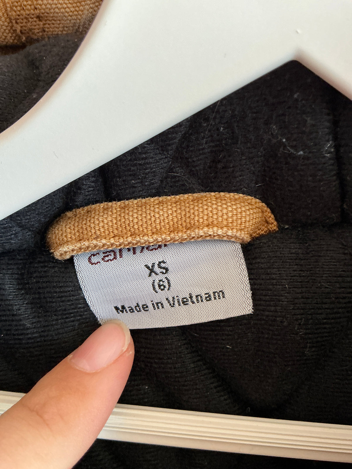 Carhartt Tan Bomber Jacket / 6 (play condition)