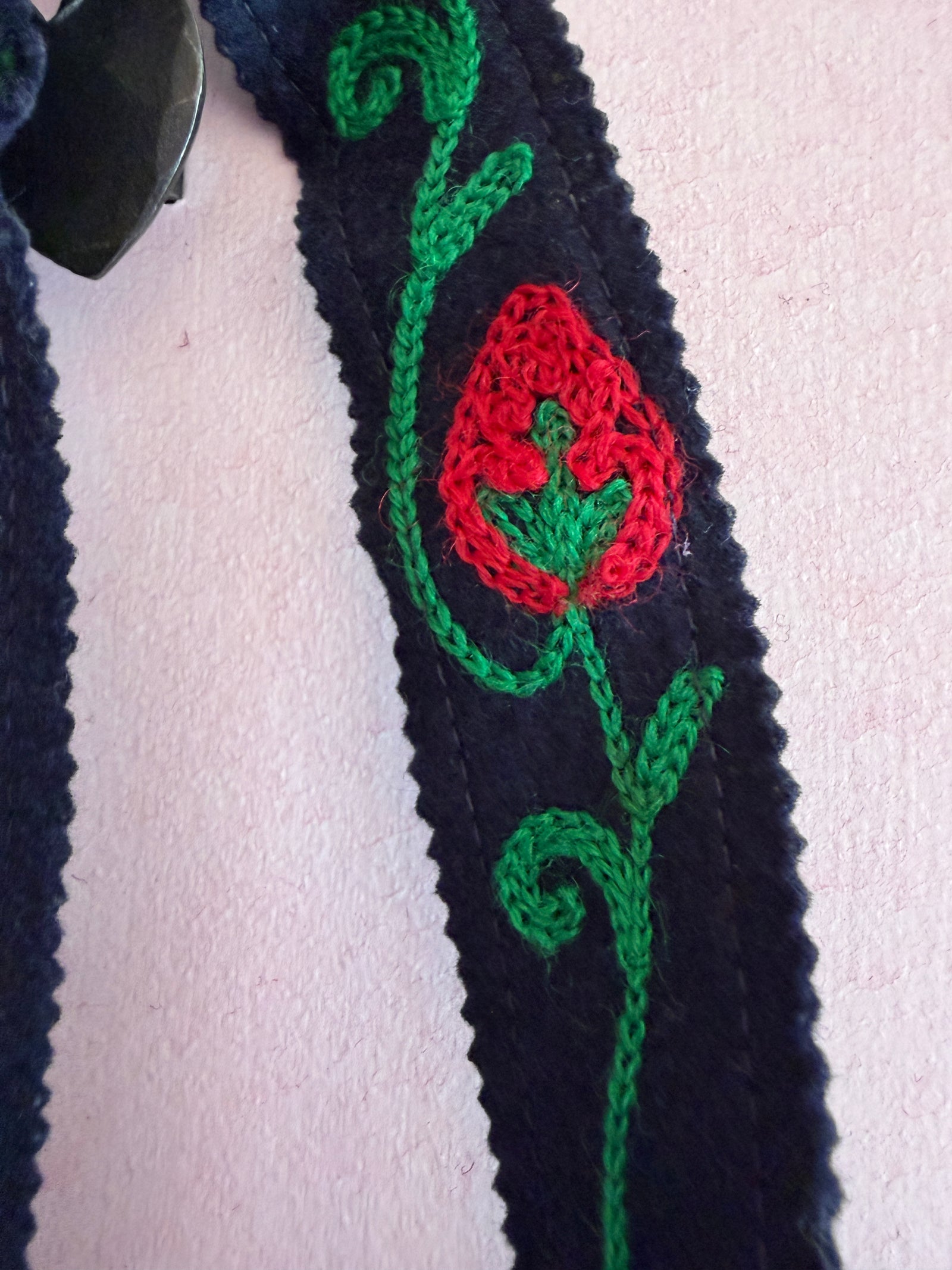 vintage handmade suspenders