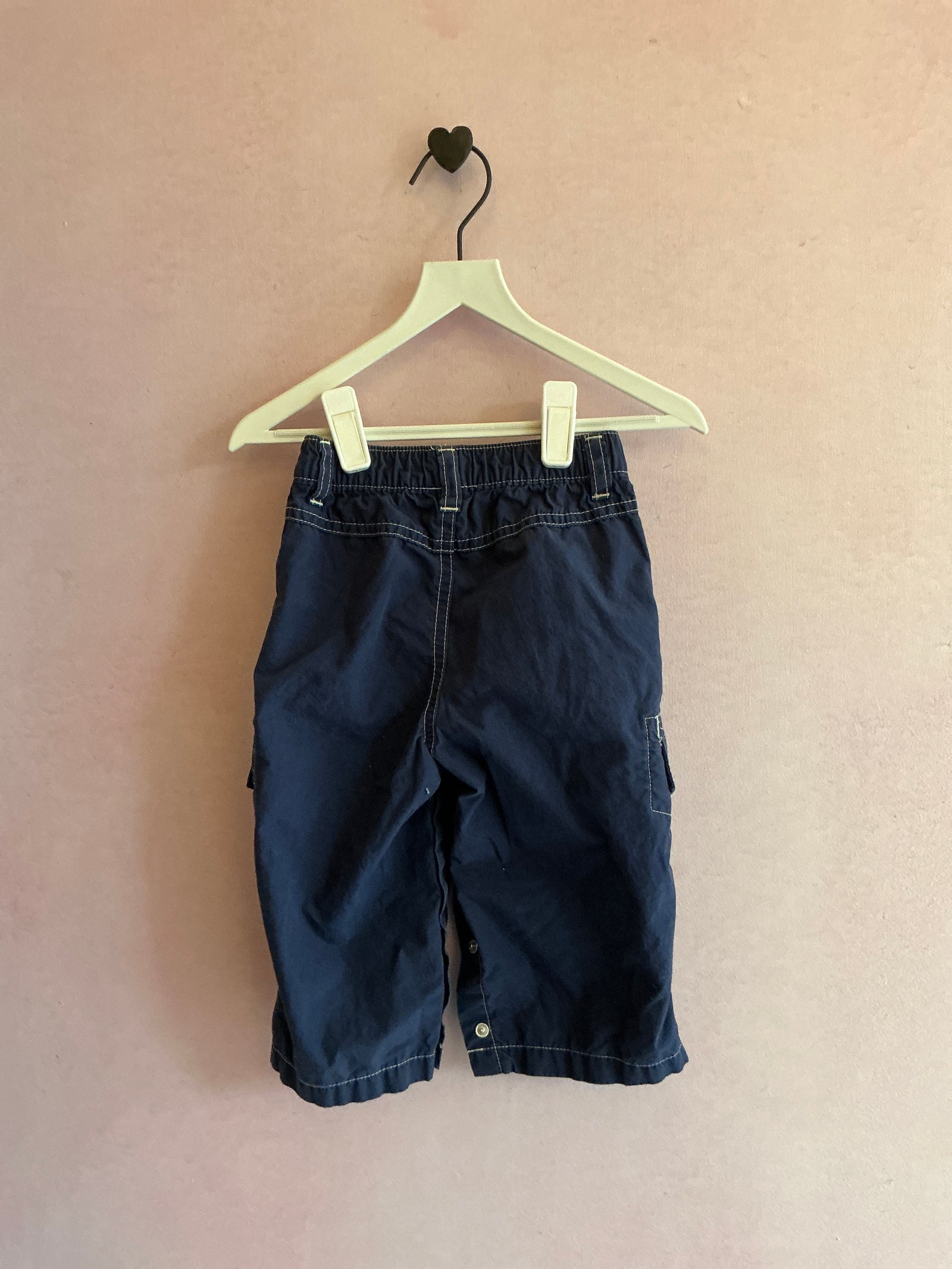 '07 baby Gap Navy Blue Cargo Pants / 12-18 months