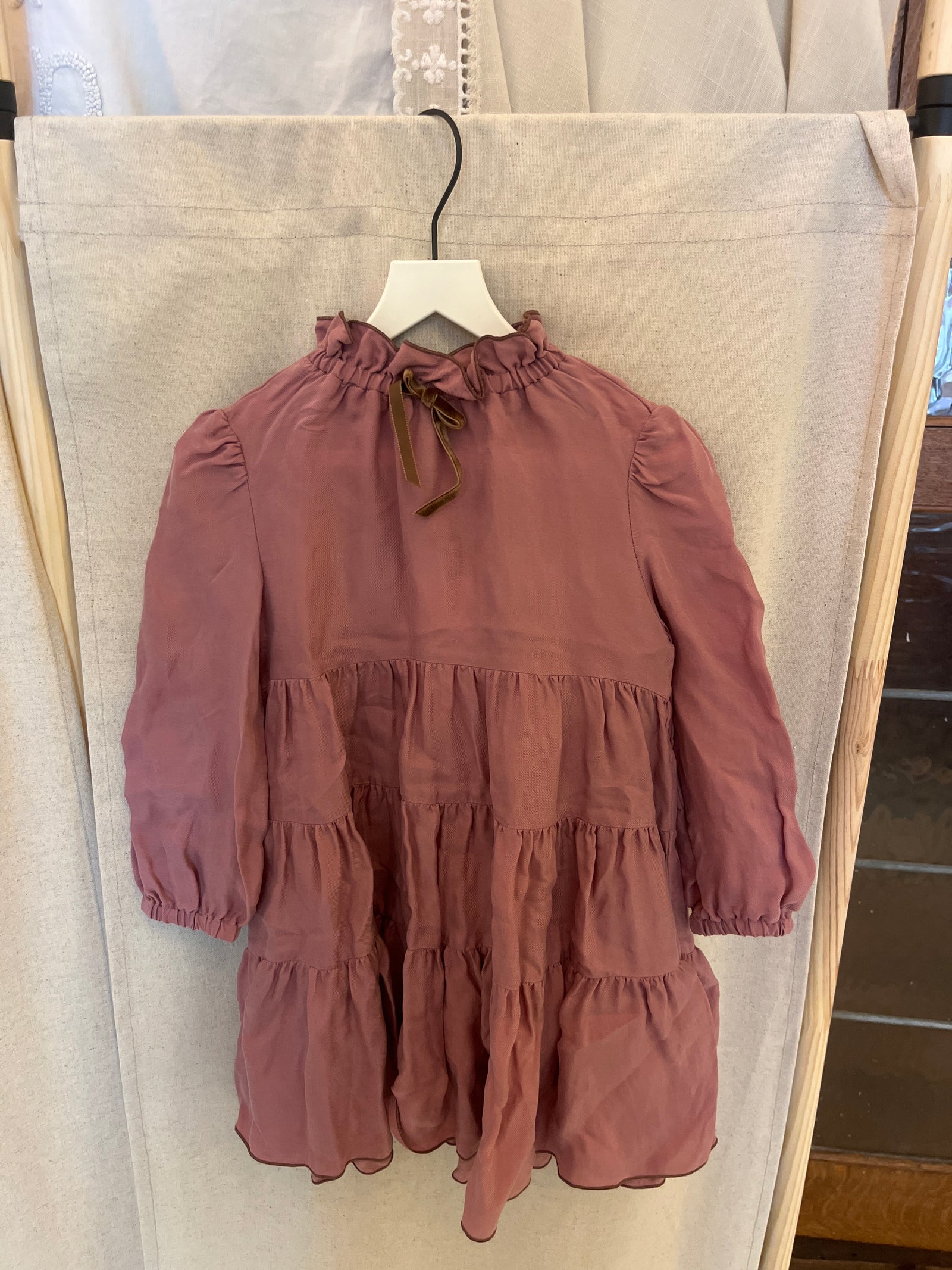 Il Gufo Pink High Neck Dress / 2