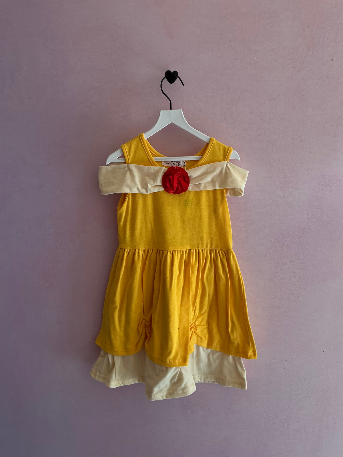 Presley Couture Yellow Belle Costume Dress