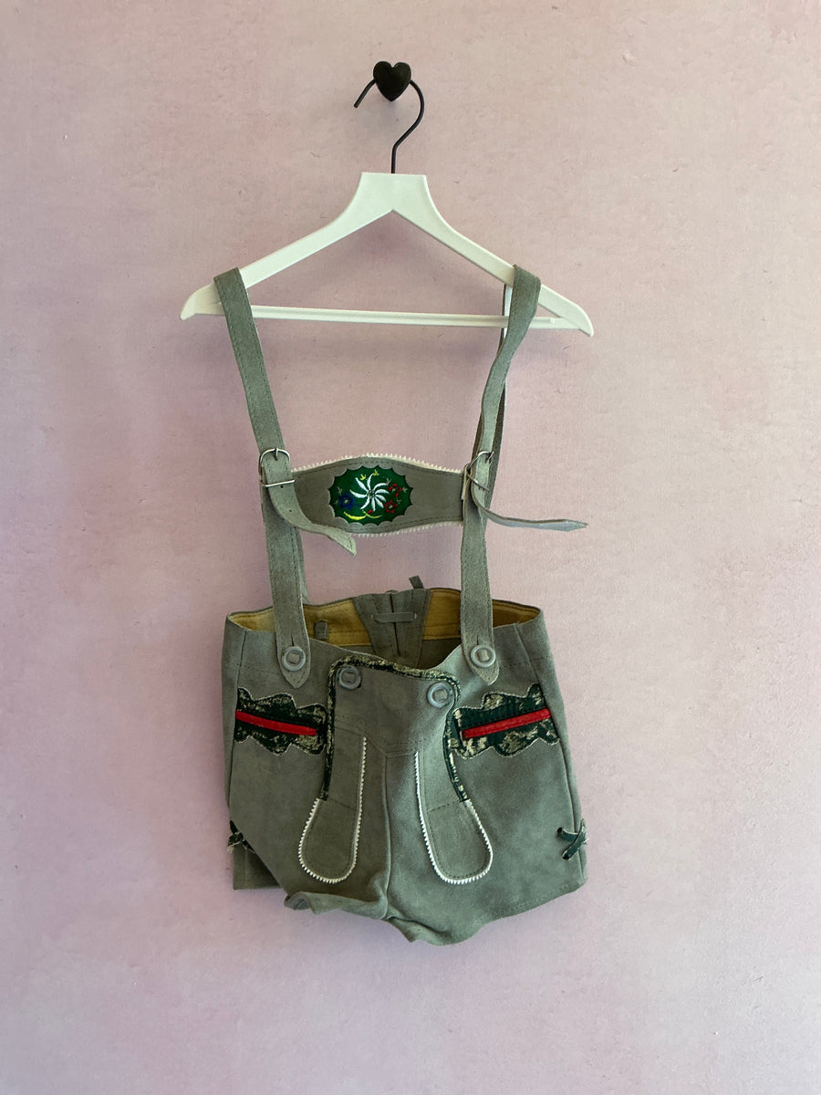vintage Folk Art Lederhosen / 2