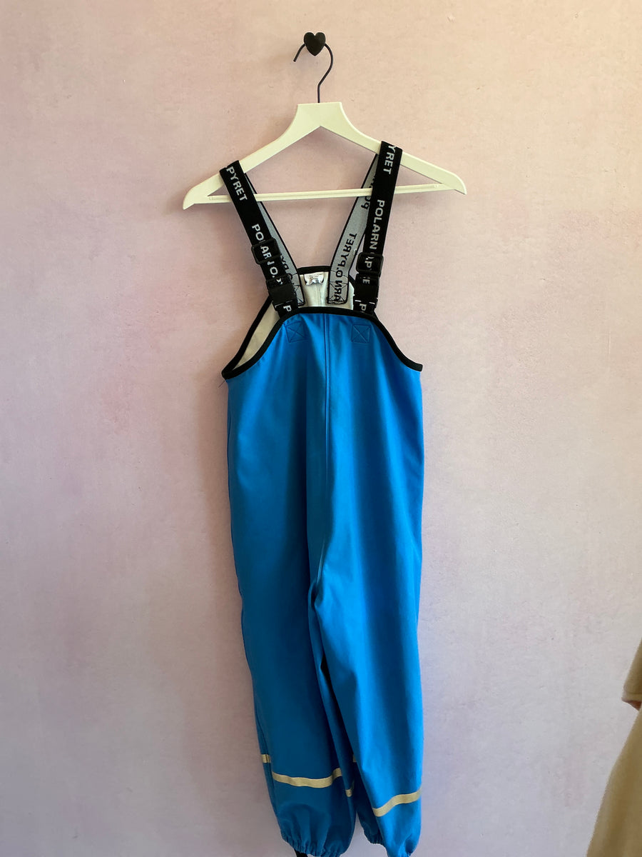Polarn O. Pyret Blue Overalls / 6-8 years