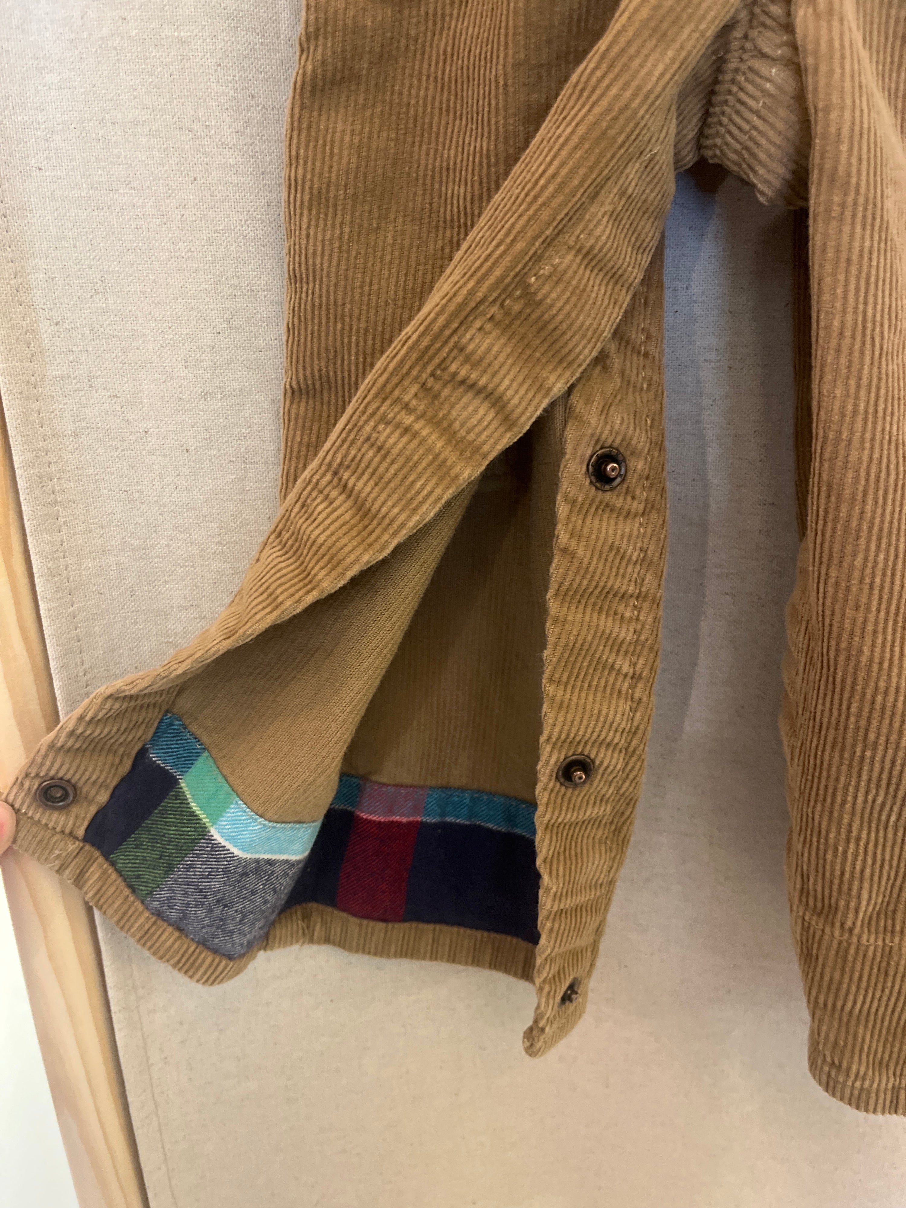 OshKosh Brown Cord Overalls / 12 months