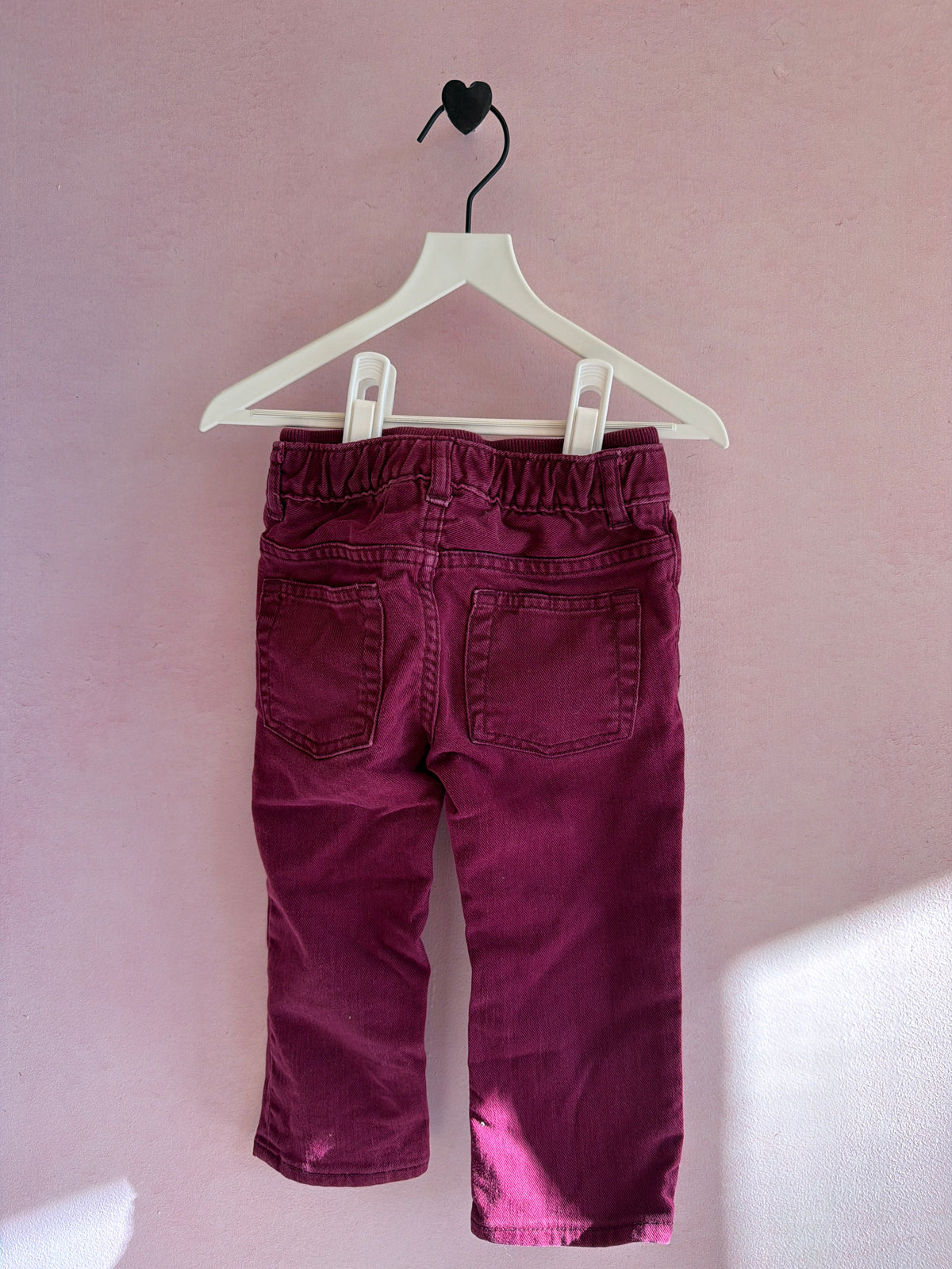 vintage baby Gap Magenta Pants / 18-24 months