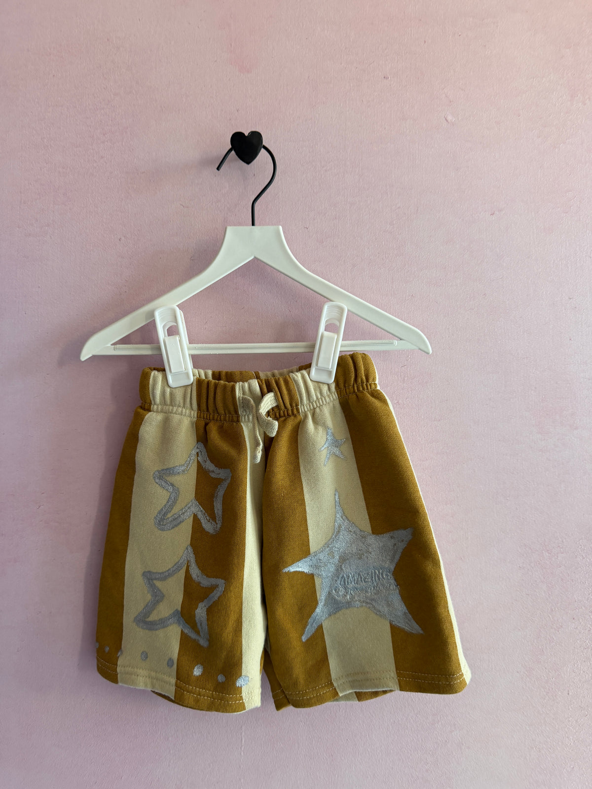 Hand-Painted "Amazing" OFAK Sweat Shorts / 5