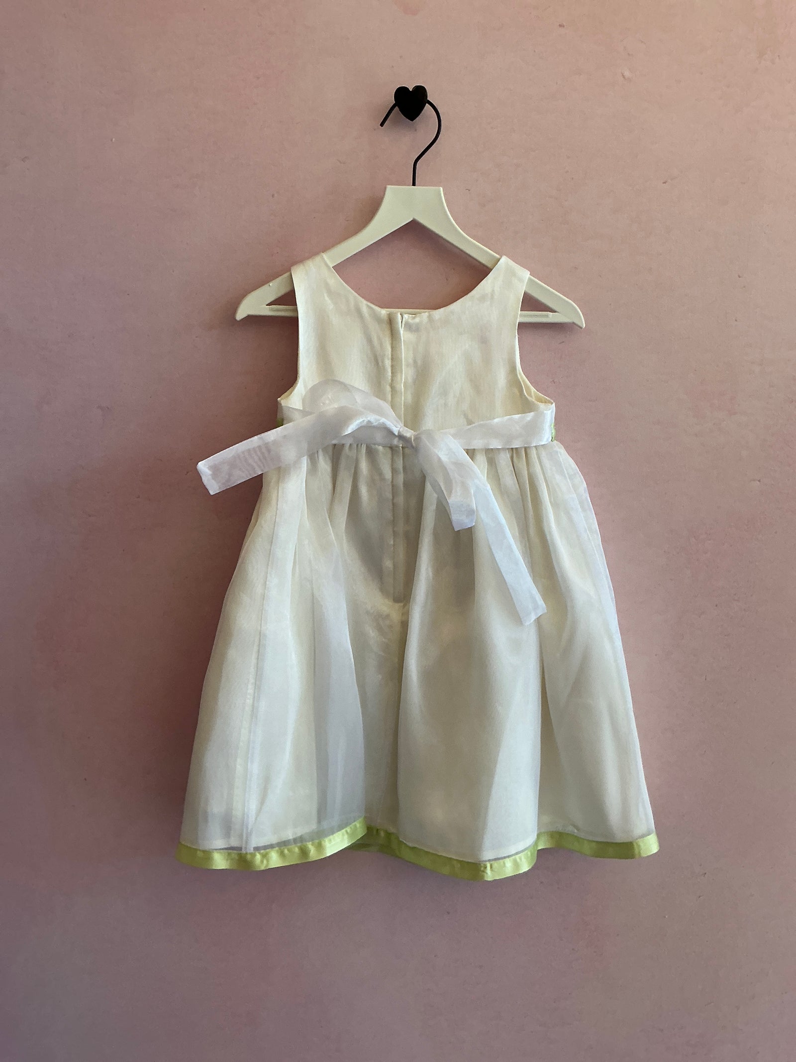 Tulle Tulip Applique Vintage Special Occasion Dress / 2T