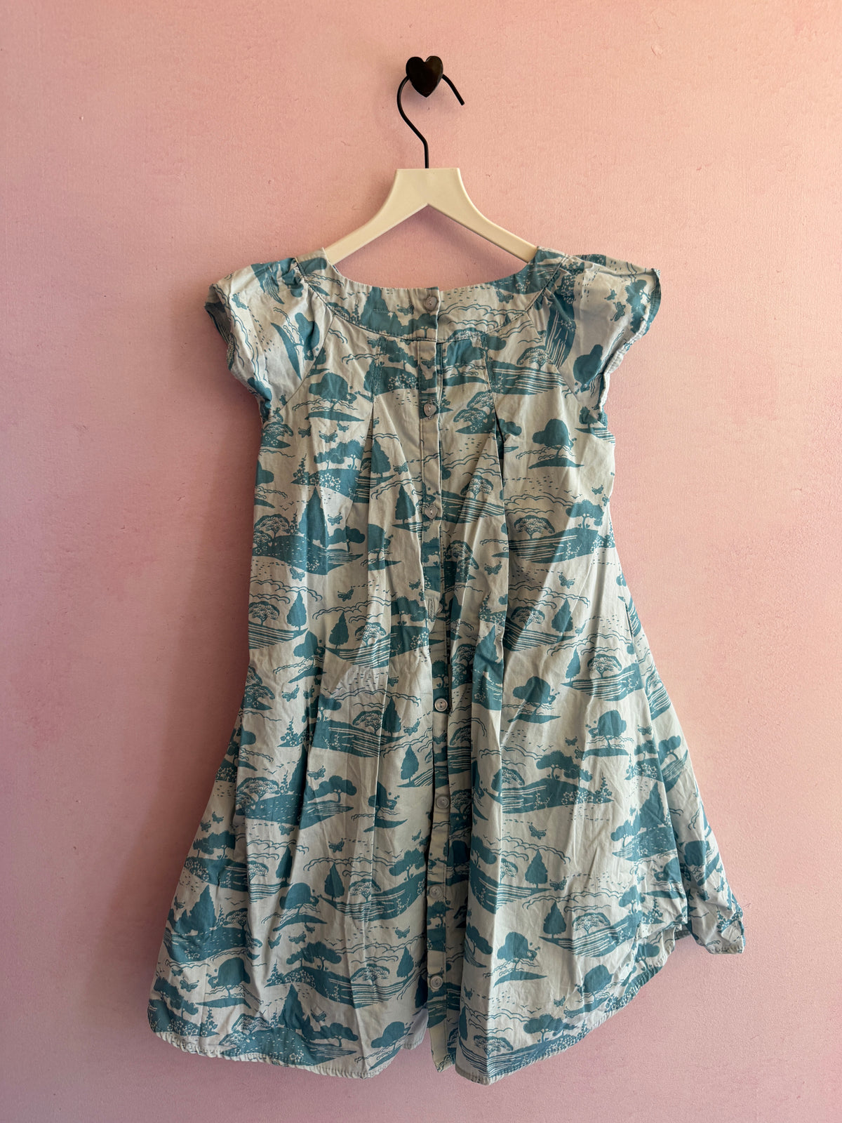 Marks & Spencer Autograph Blue Forest Dress / 4-5
