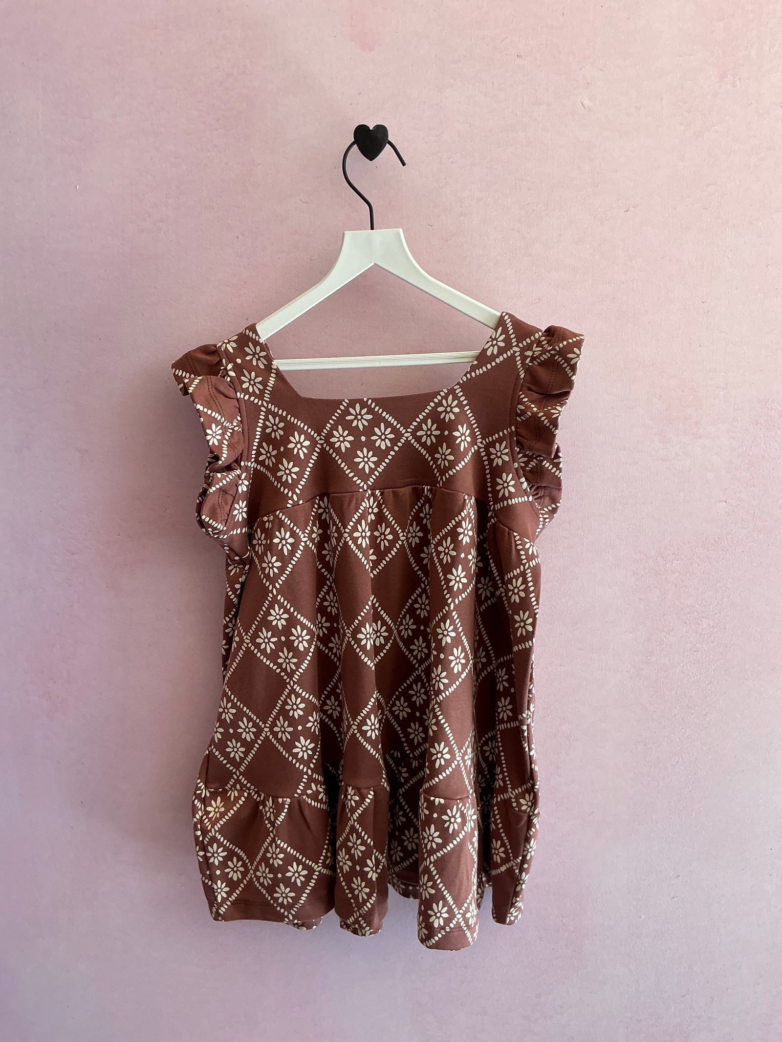 NWTs Misha & Puff cola flora tierra ruffle sleeve Dress / 3