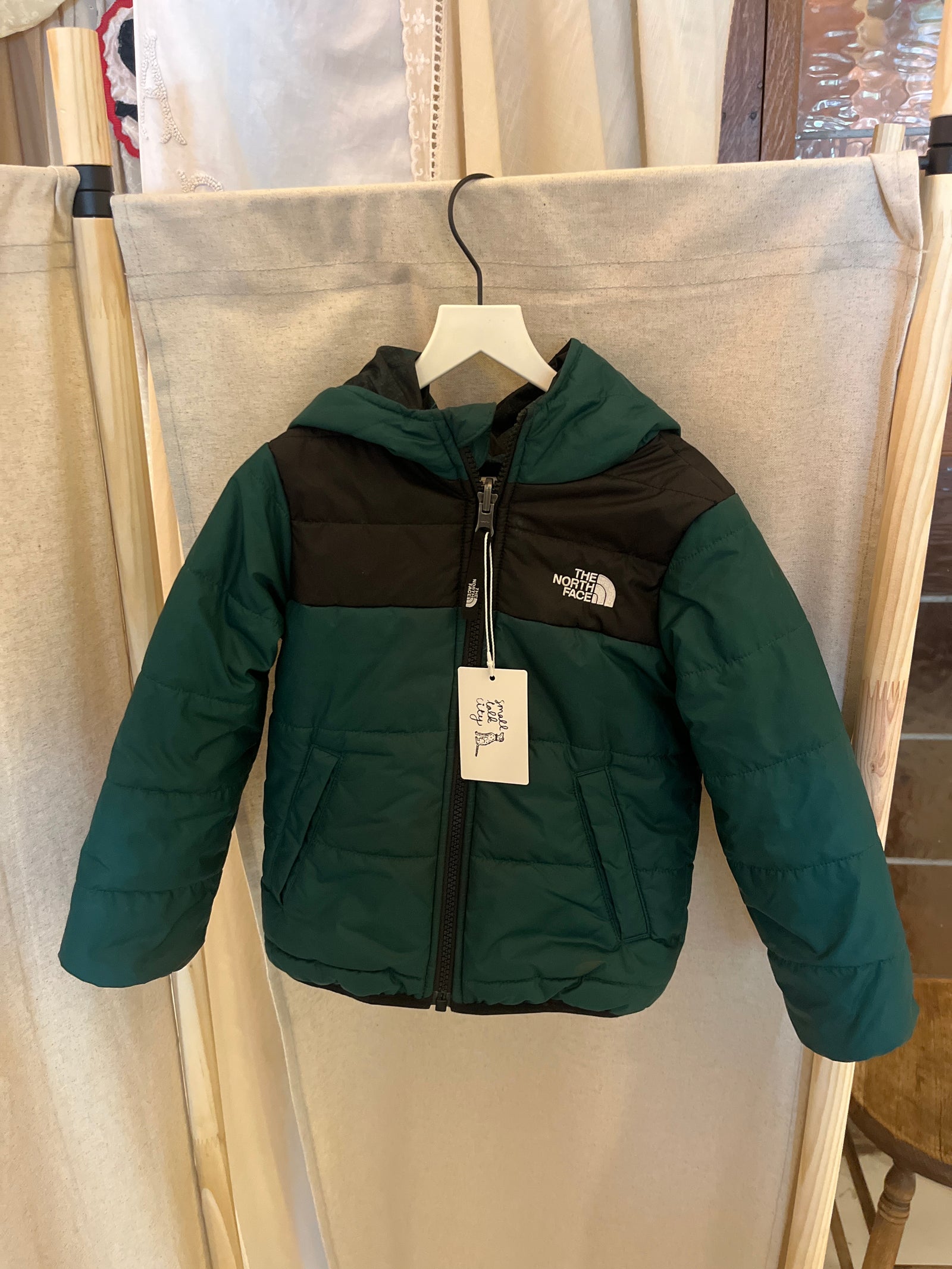 The North Face Reversible Green Jacket / 2T