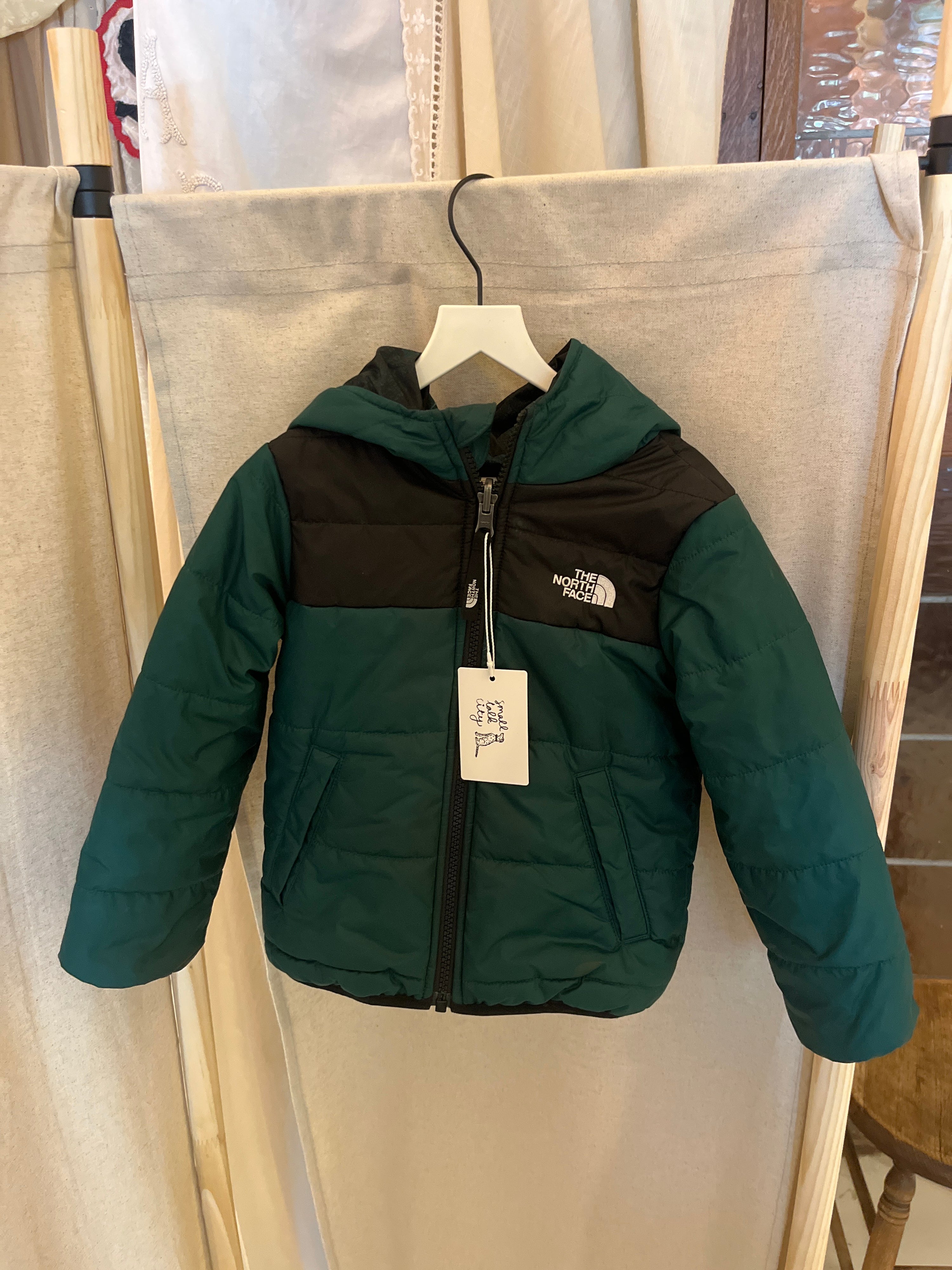 The North Face Reversible Green Jacket / 2T