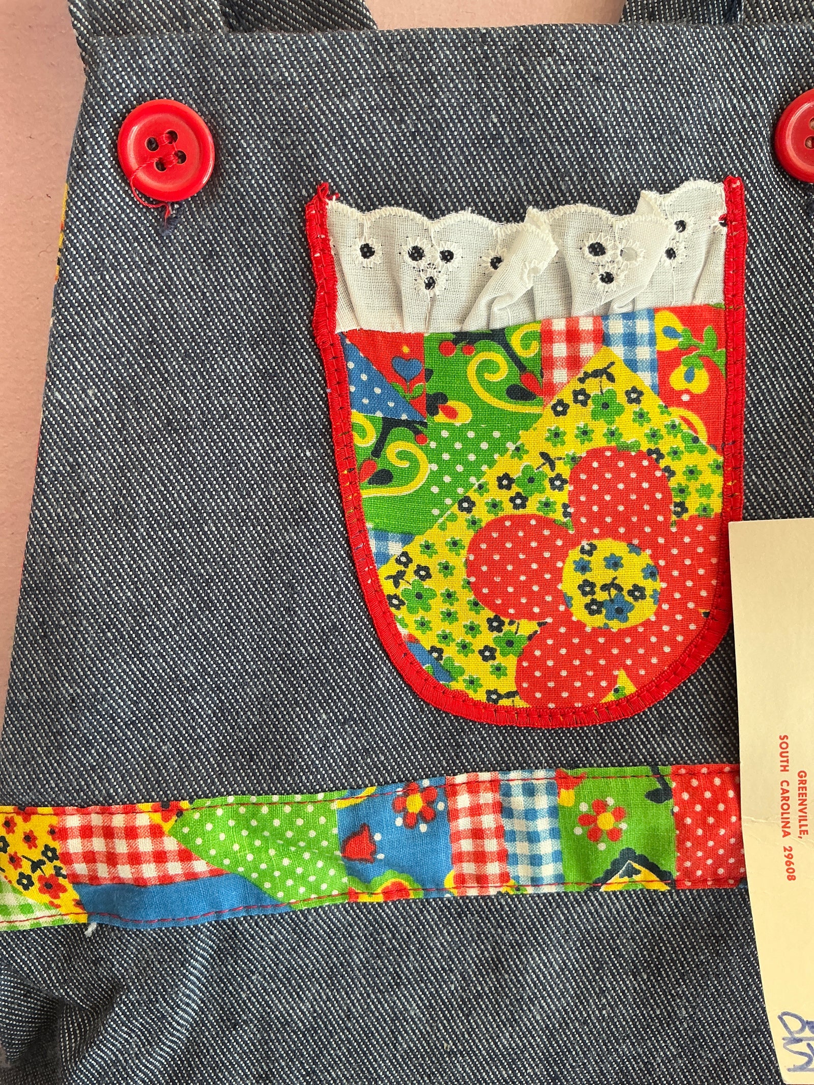 NWTs vintage quilt print skirtall / 5T