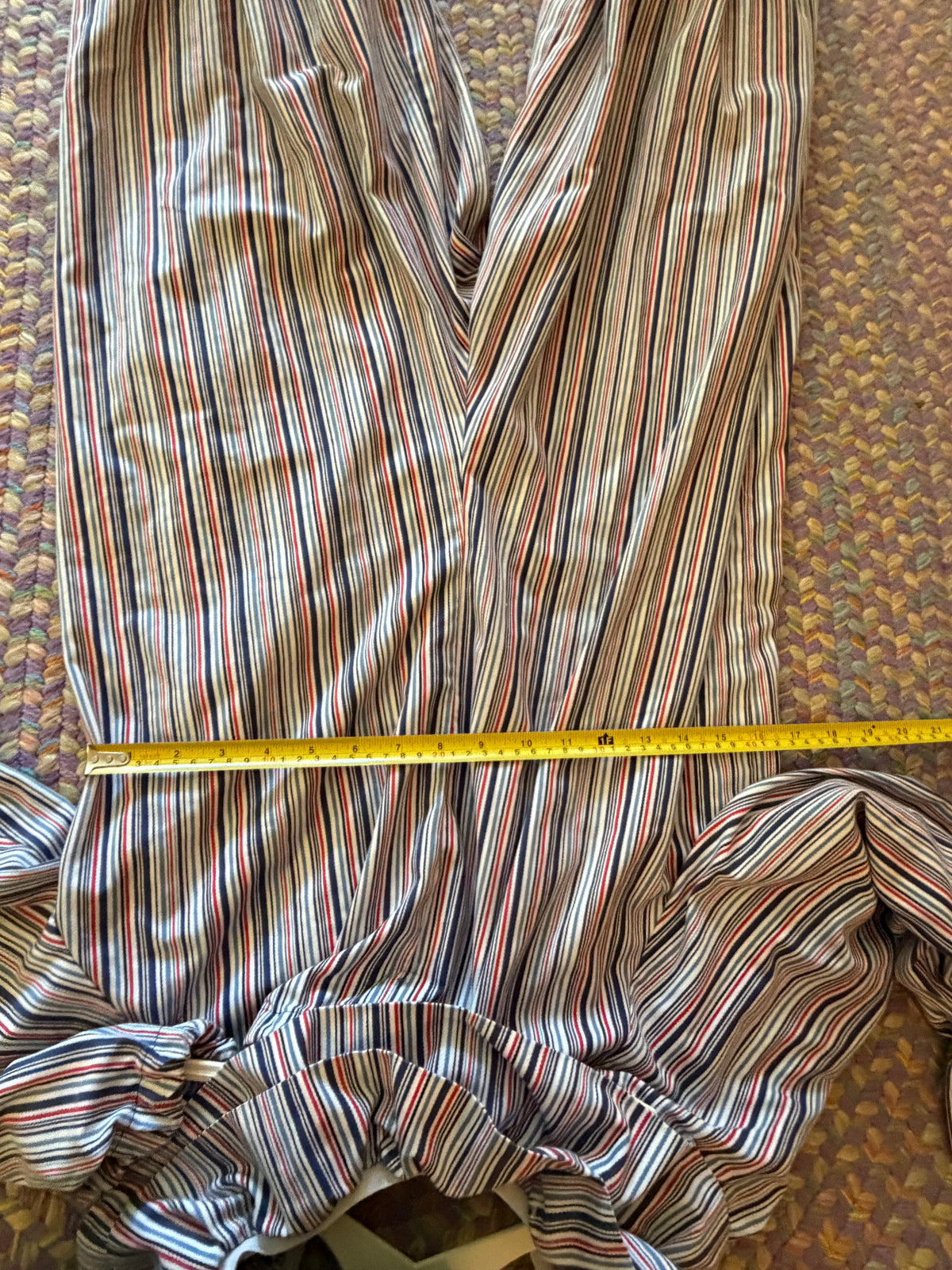 Kids Handmade Vintage Clown Costume / L