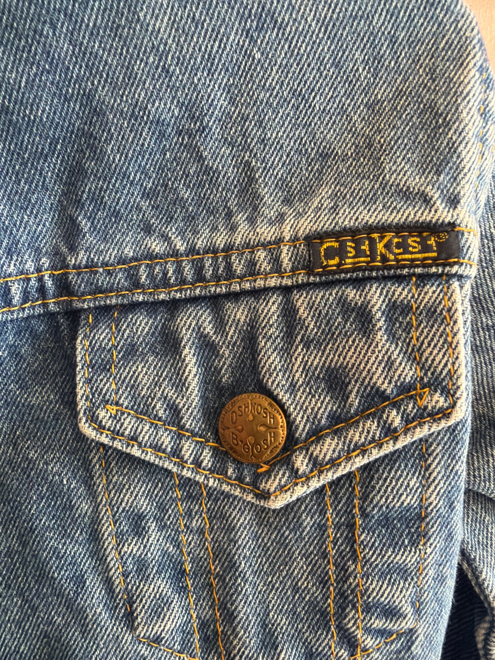 vintage union made Oshkosh Blue Jacket / 2T