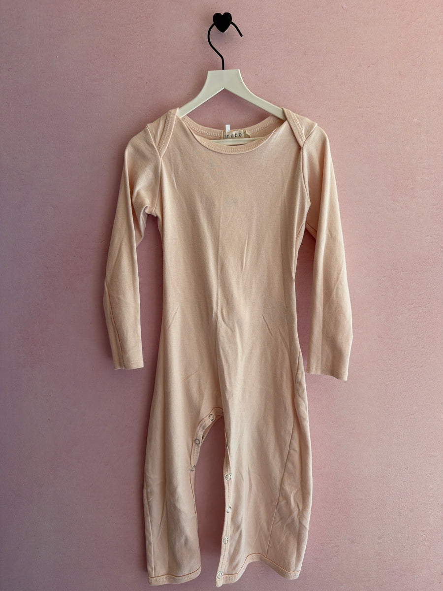 Mabo Ballet Pink Snaps Romper / 4-5 years
