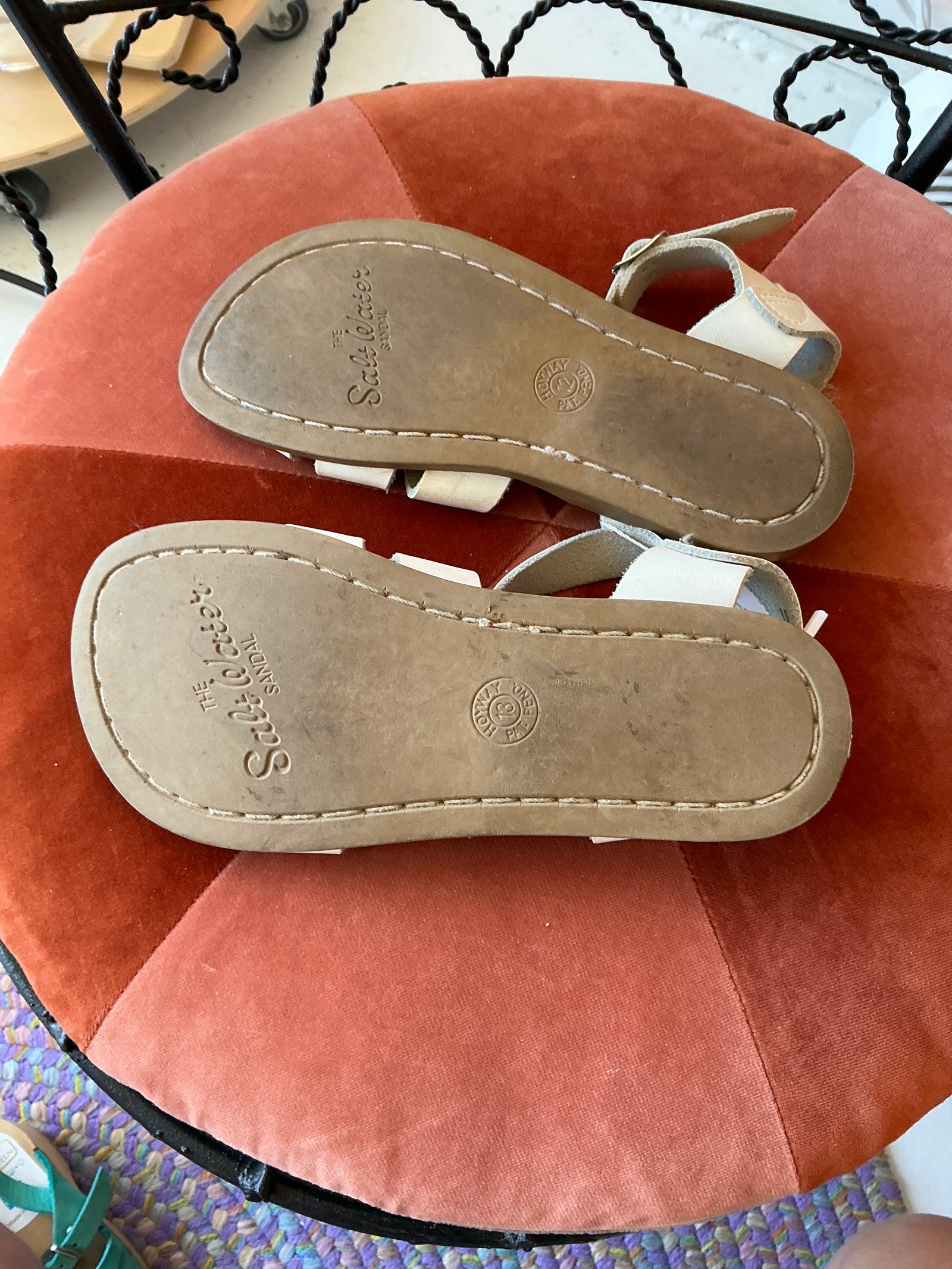 Saltwater white Shoes / 12