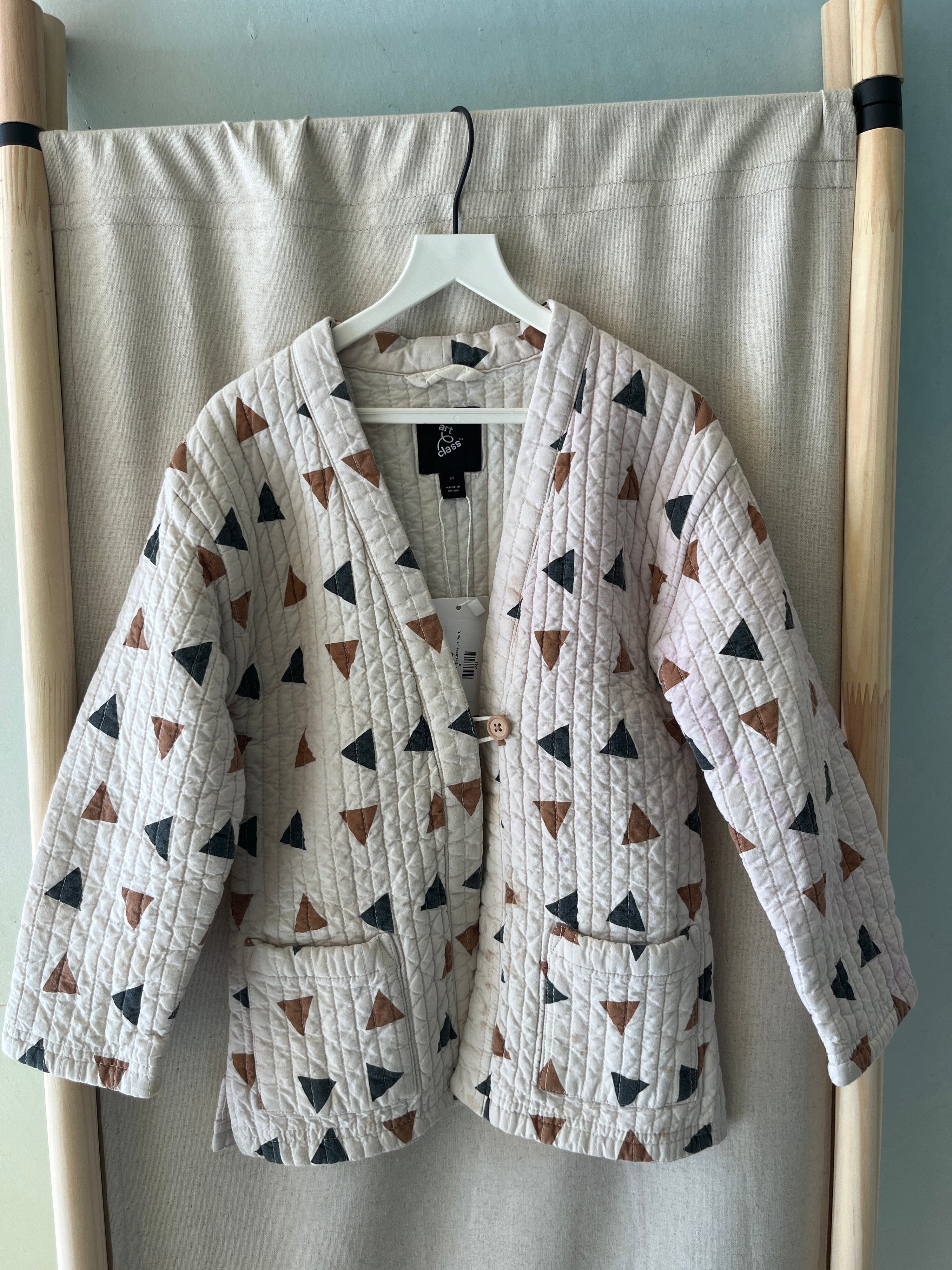 art class Quilted Triangles Jacket / 5 (As is)