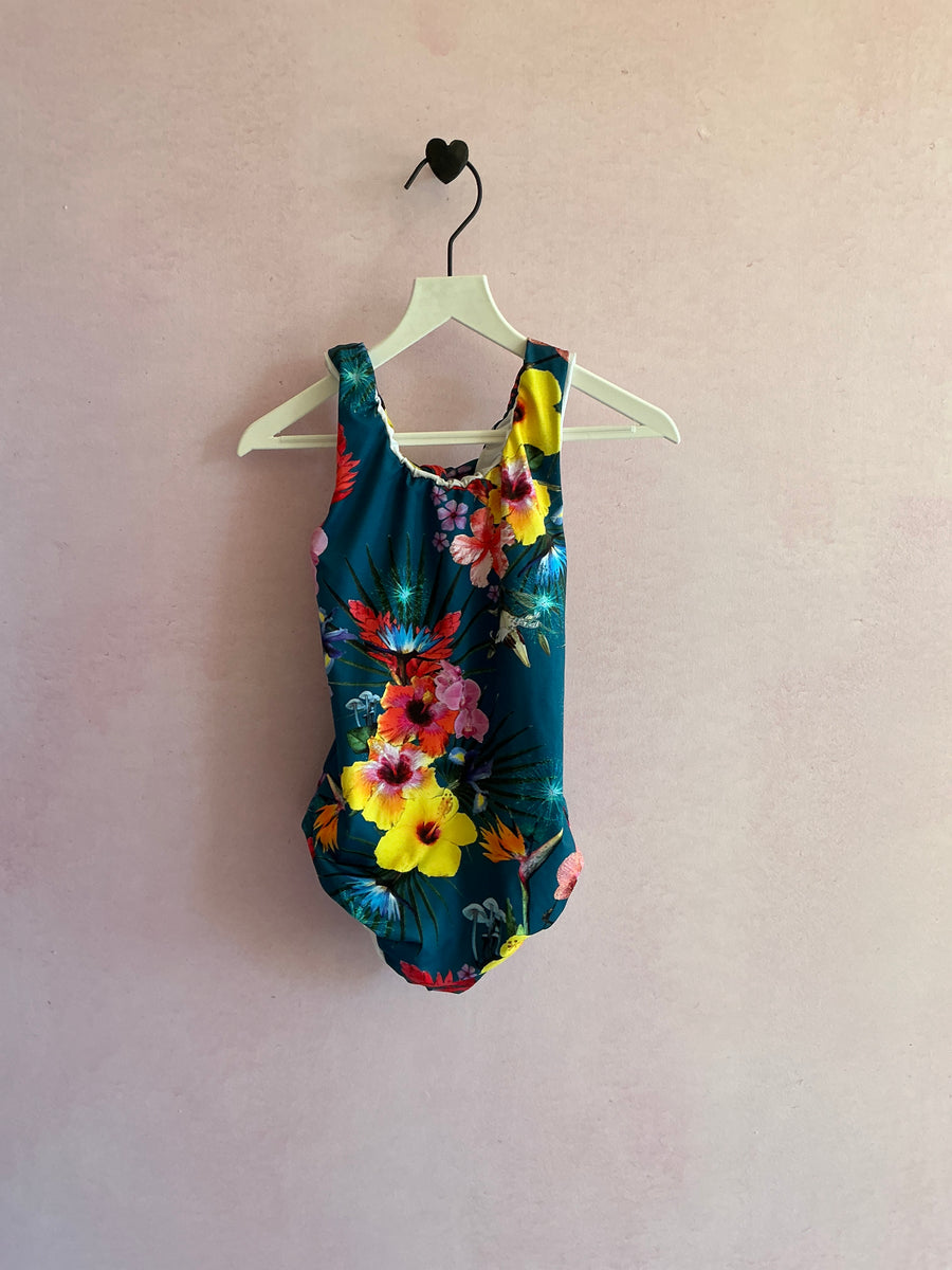con carino Bright Tropical Floral Swimsuit / 8