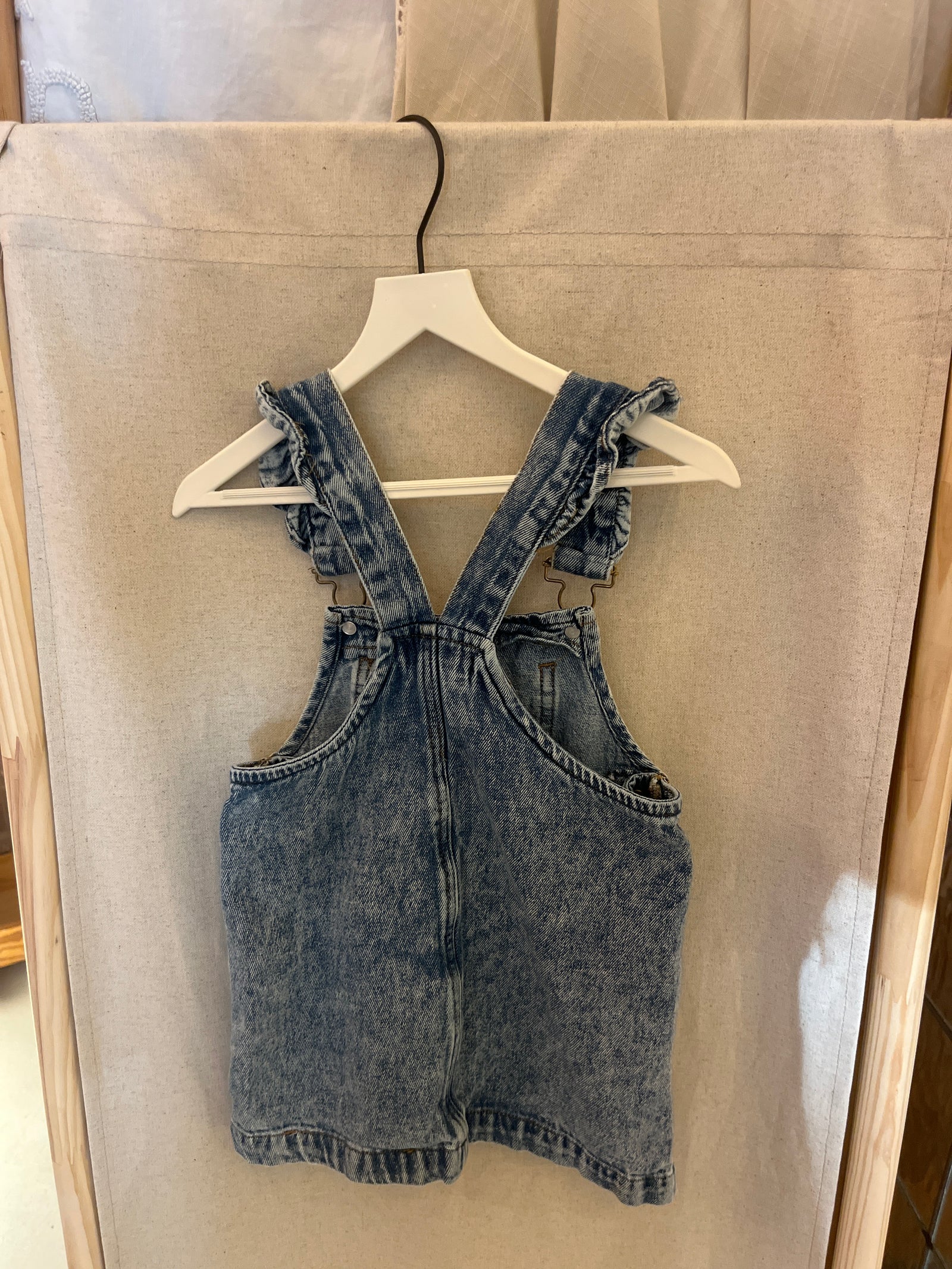 7 for All Man Kind Denim Flower Dress / 24 months