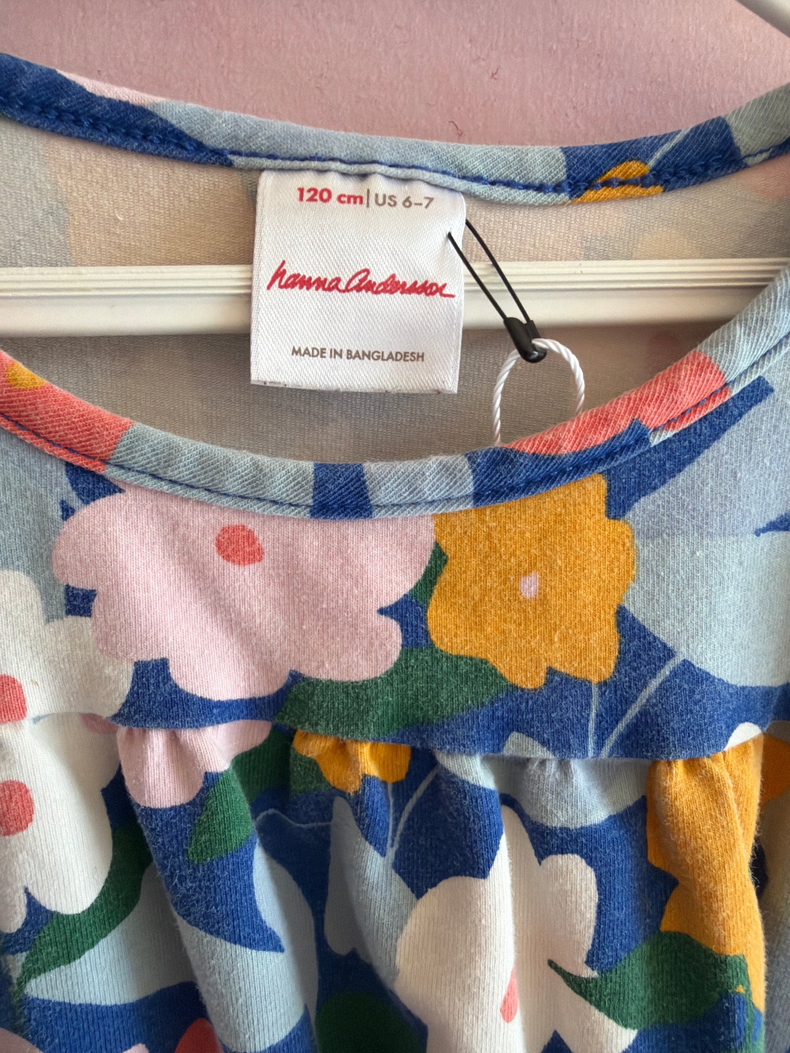 Hanna Andersson Floral Long Sleeve Top /
