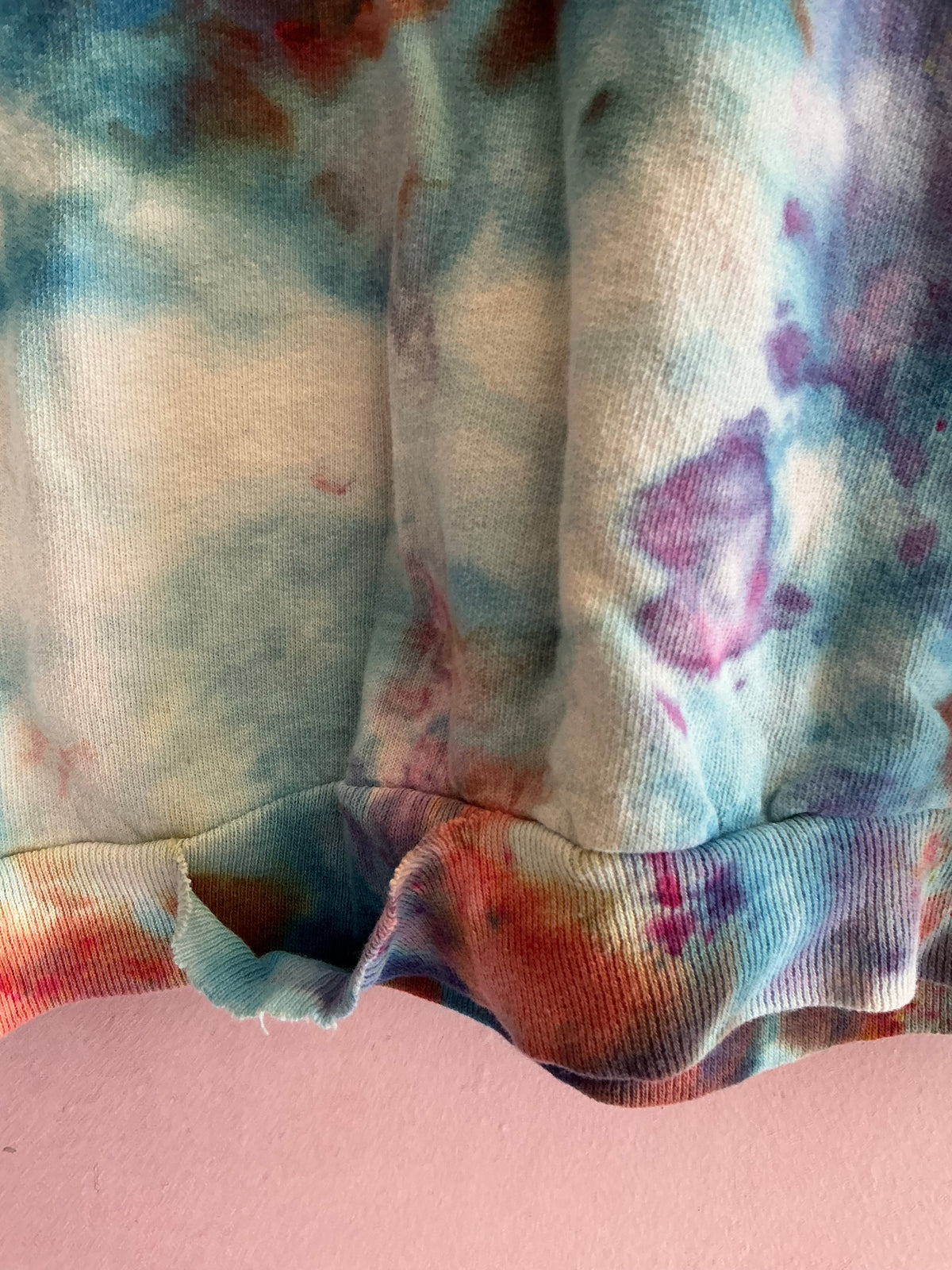 Anna Joyce Hand-Dyed Distressed Tie-Dye Sweatshirt / 5