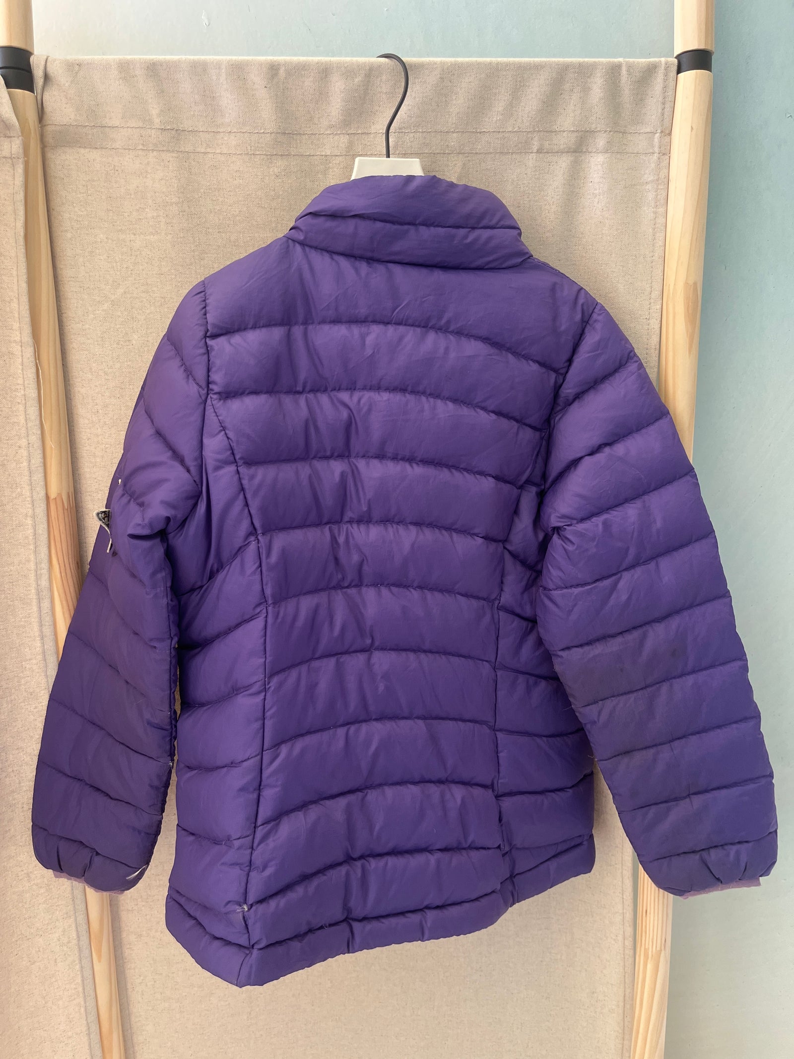 Patagonia Purple Puffer / 7-8 Years (thrashed)
