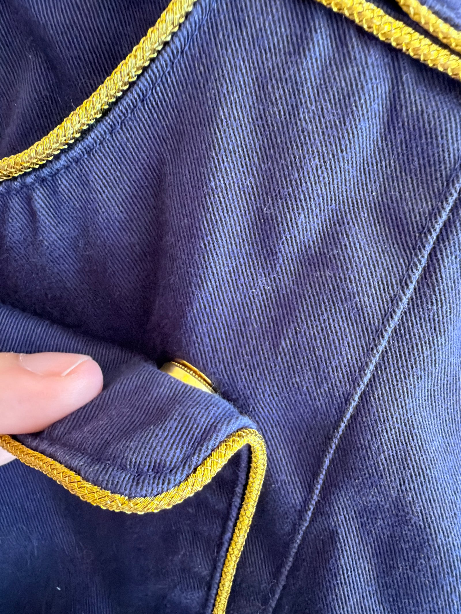 H&M Navy Captain Costume / 7-8 Years
