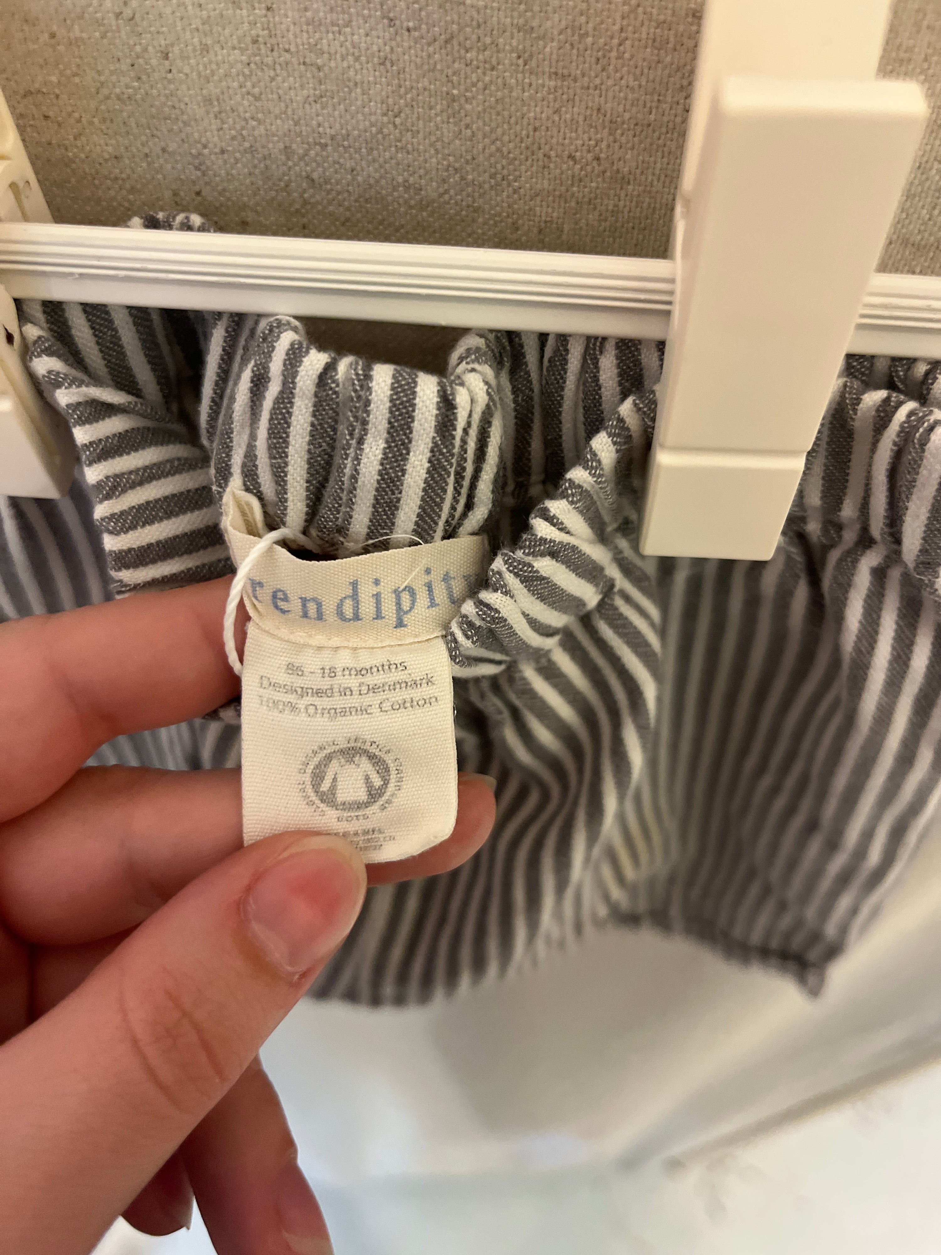 Serendipity Striped Shorts / 18 months
