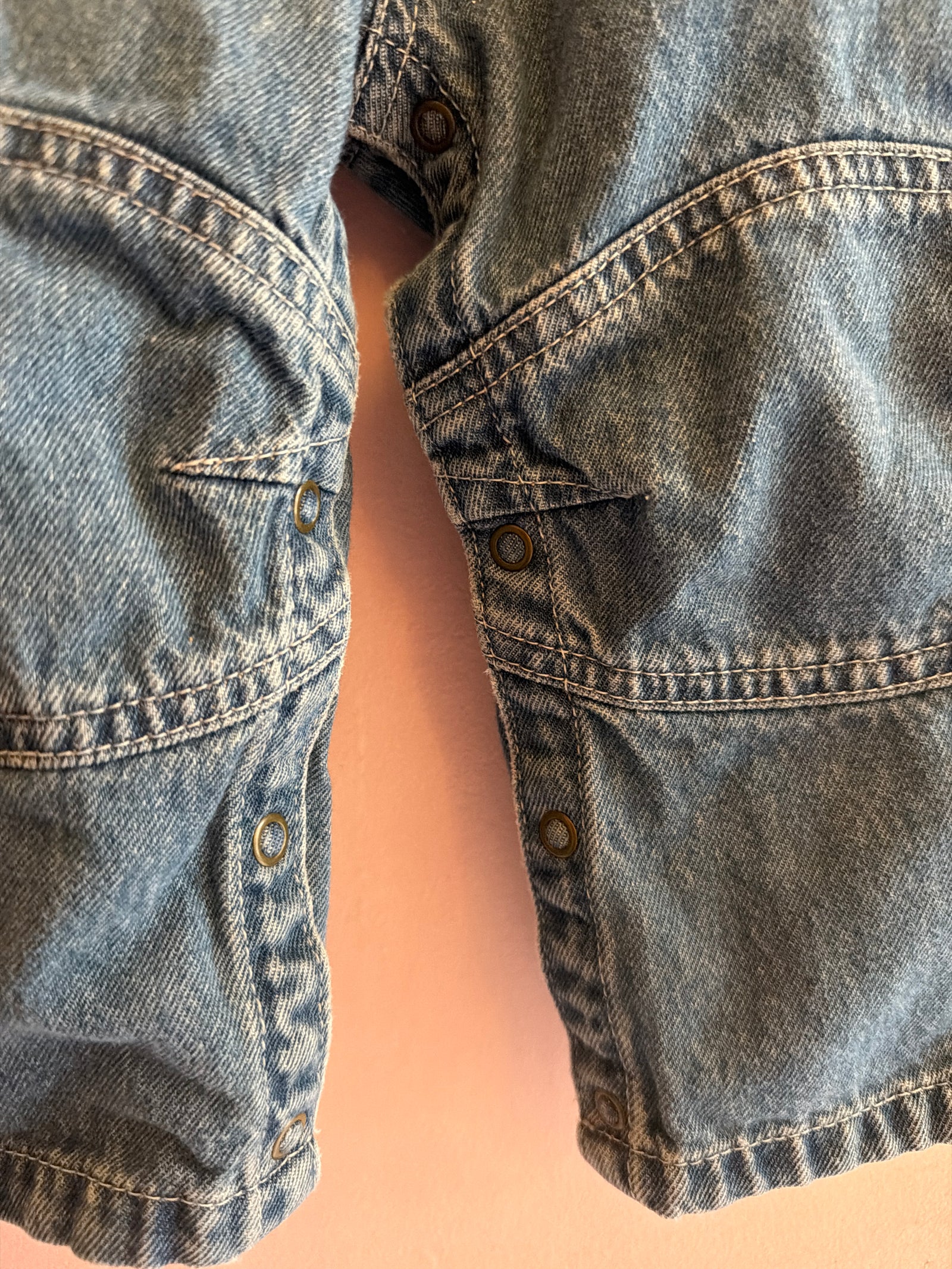 Polo Jeans Co. Ralph Lauren Jeans with Knee Patches / 12-18 months