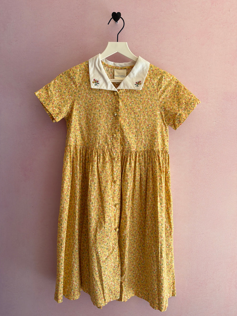 Laura Ashley Mother & Child Buttercup Floral Dress / 6 years