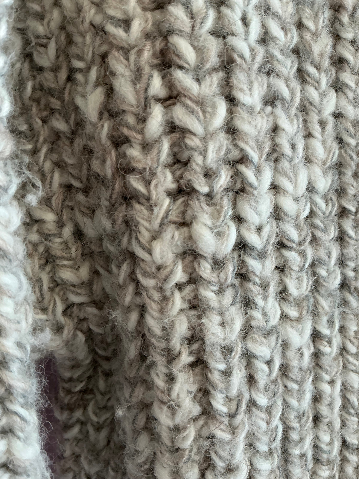 Play Up Gray Knit Sweater / 36 Months