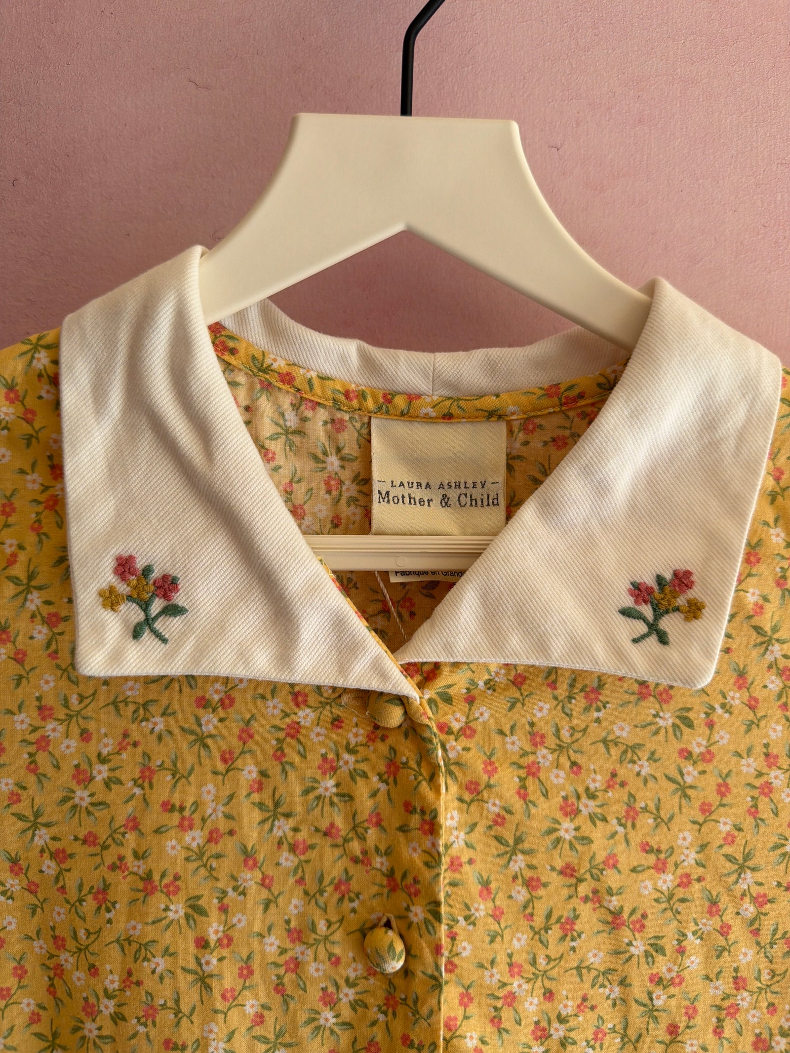 Laura Ashley Mother & Child Buttercup Floral Dress / 6 years