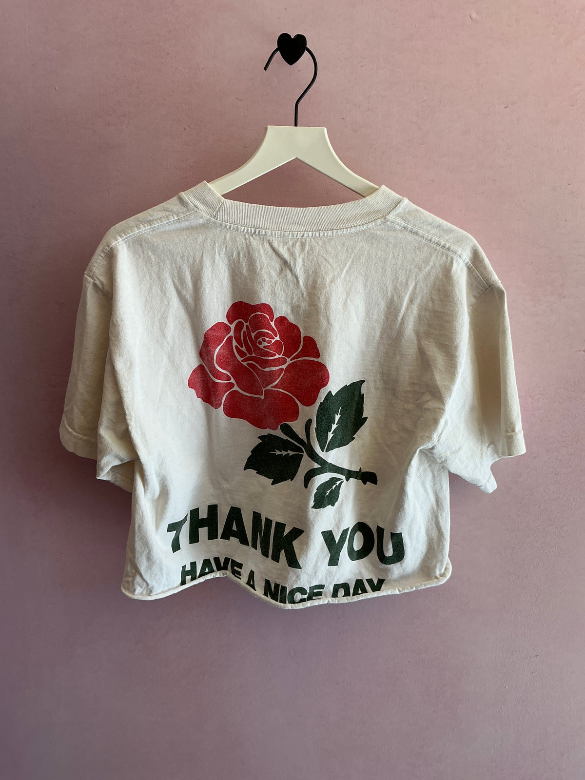 vintage Thank You T-Shirt / Small