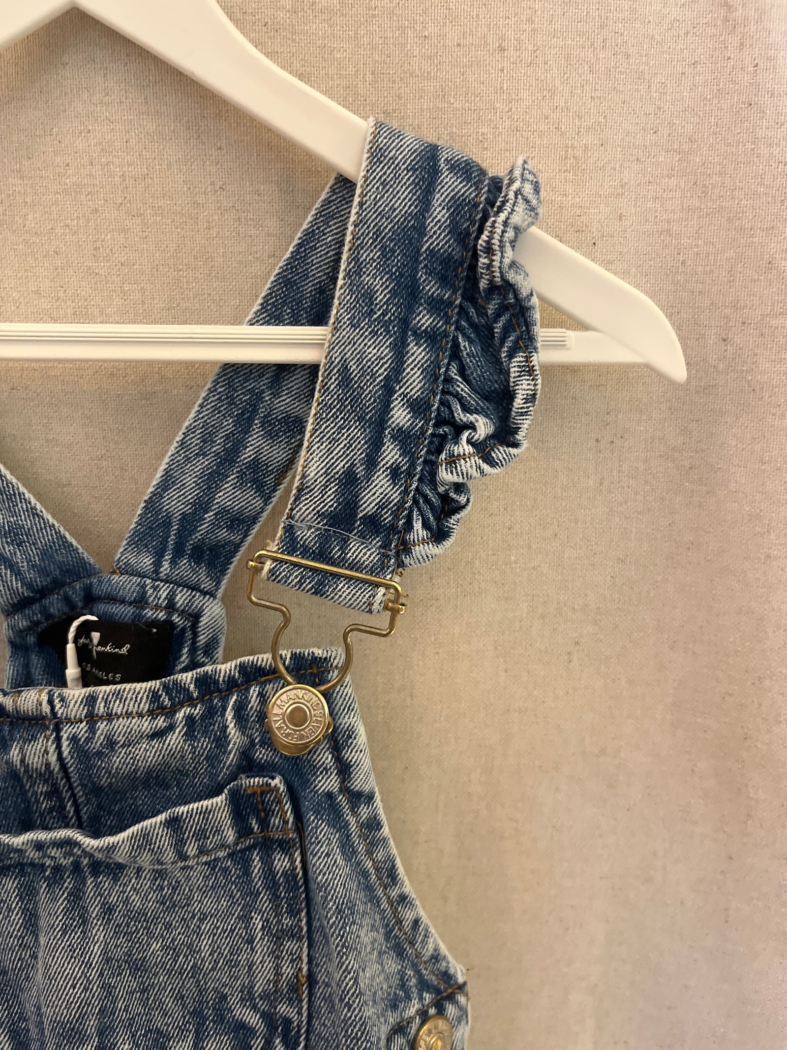 7 for All Man Kind Denim Flower Dress / 24 months