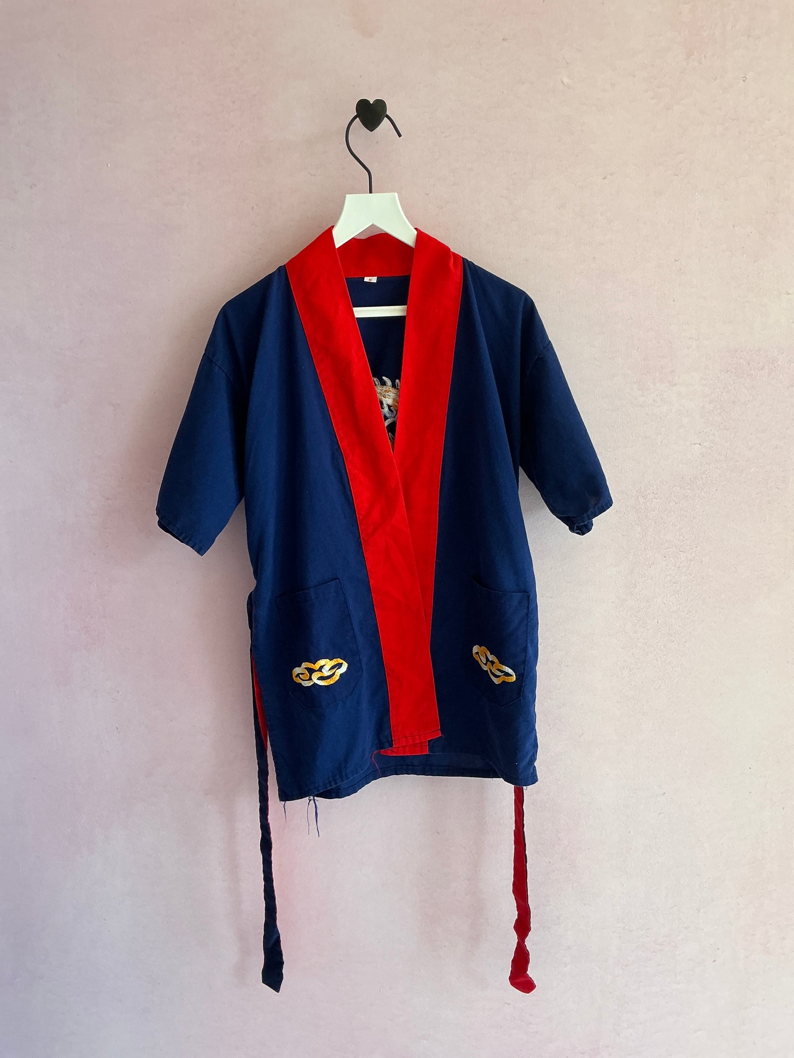 vintage Dragon Hertiage Robe / 12-24 months