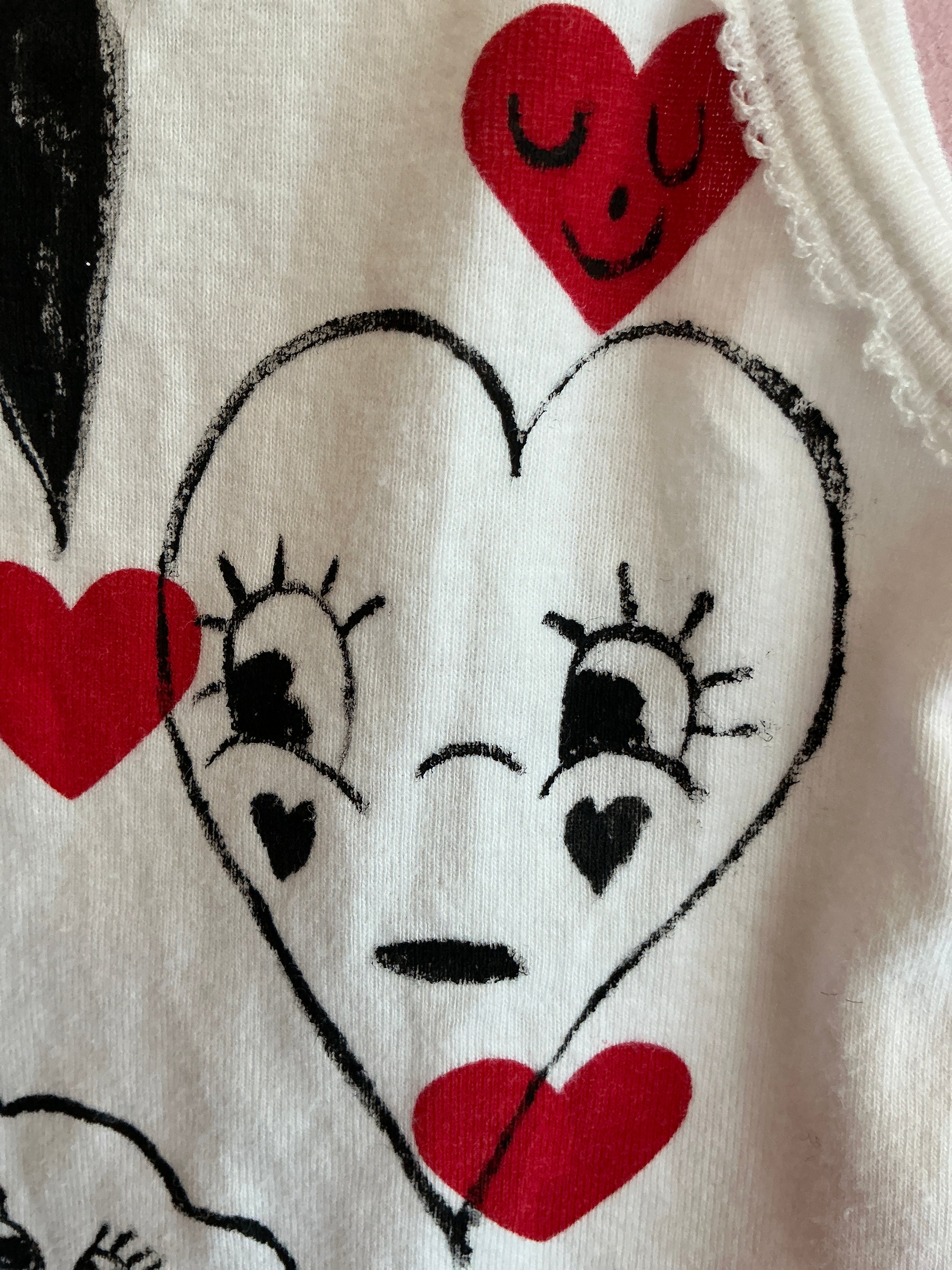 falsetto vintage x Petit Bateau Hi There Lashes Top / 3-4 Years