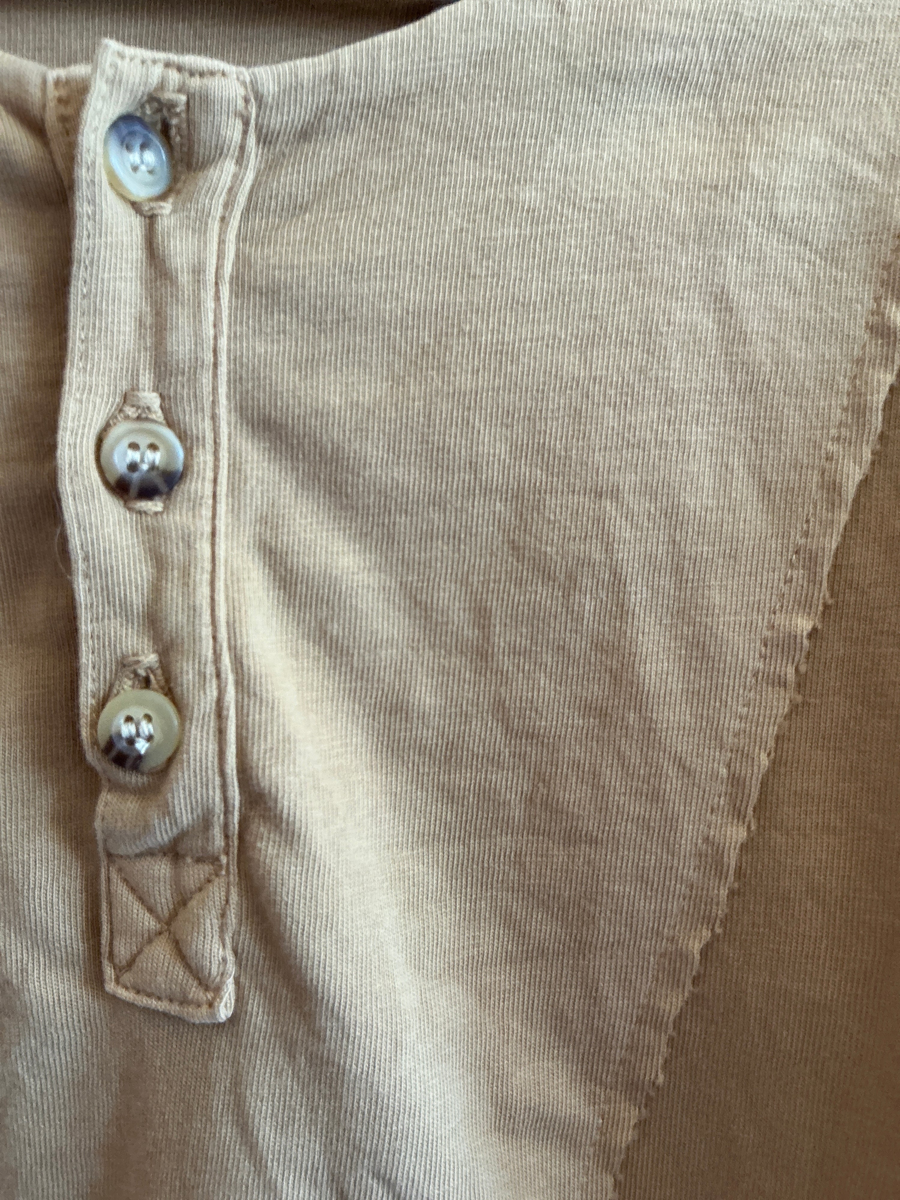 Nico Nico Tan Cut & Sew Long Sleeve Shirt / 2