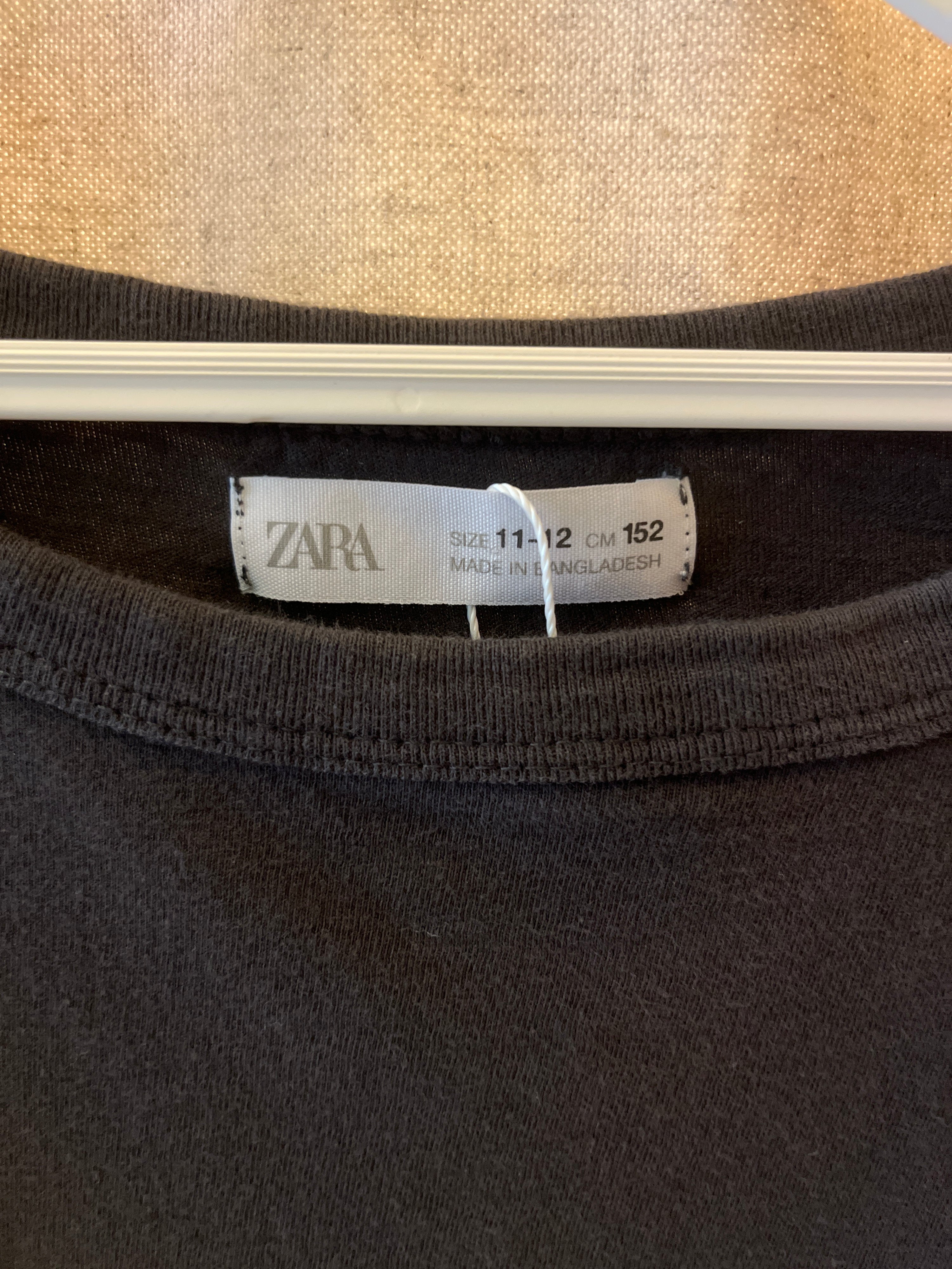 ZARA Gray Long Sleeve Shirt / 11-12