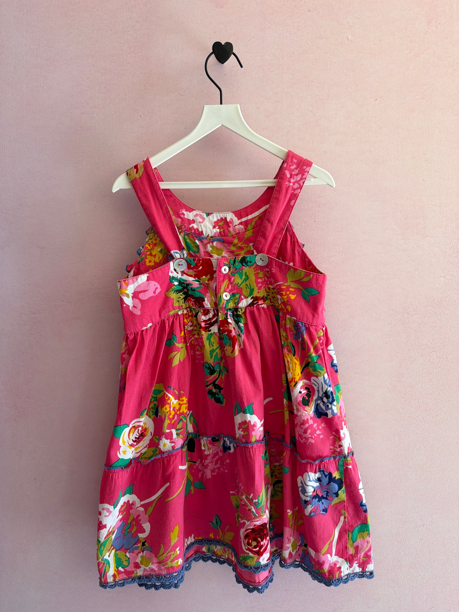 pihaluu Bright Pink Flower Dress / 6
