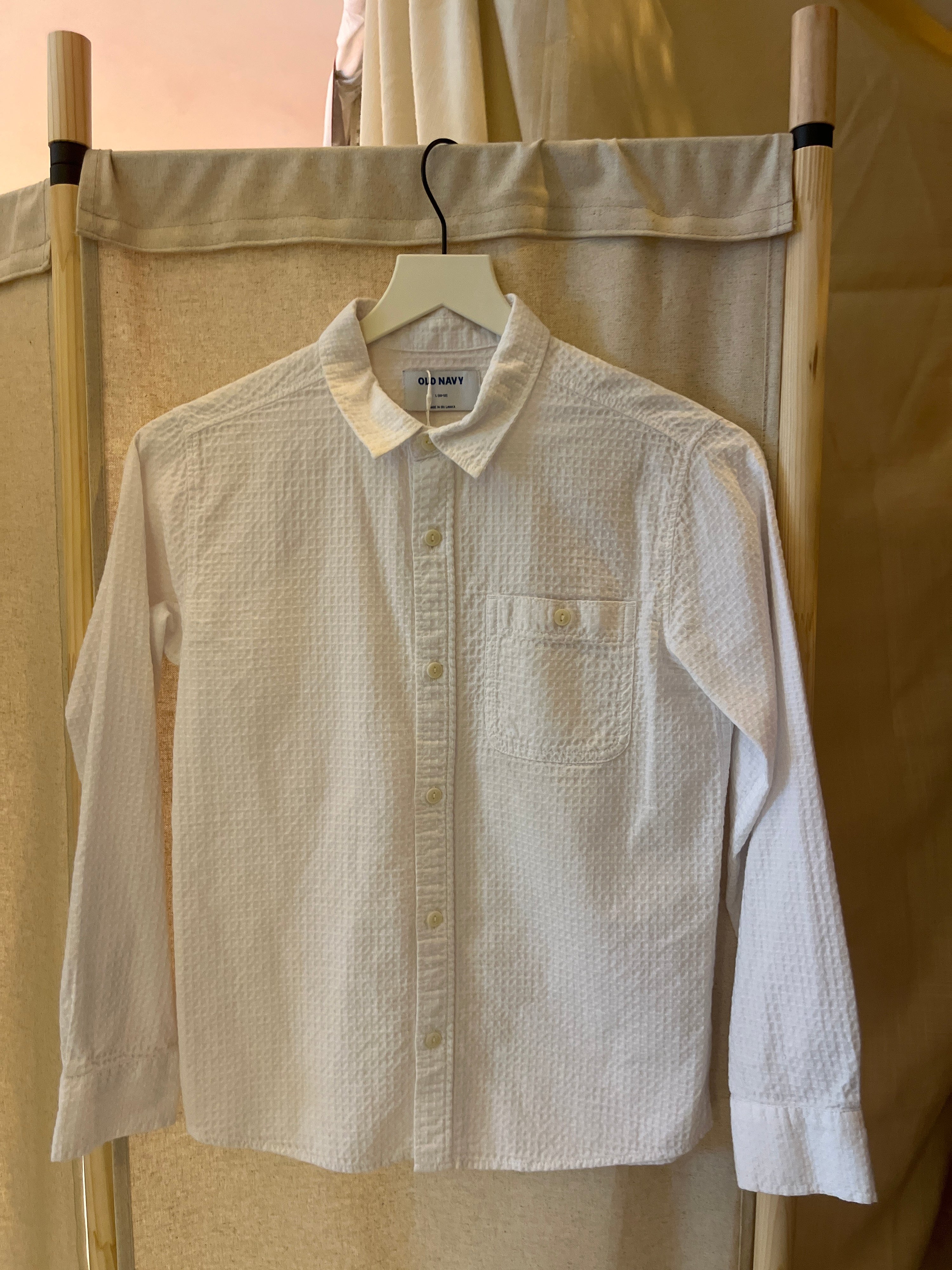 Old Navy White Shirt / 10-12