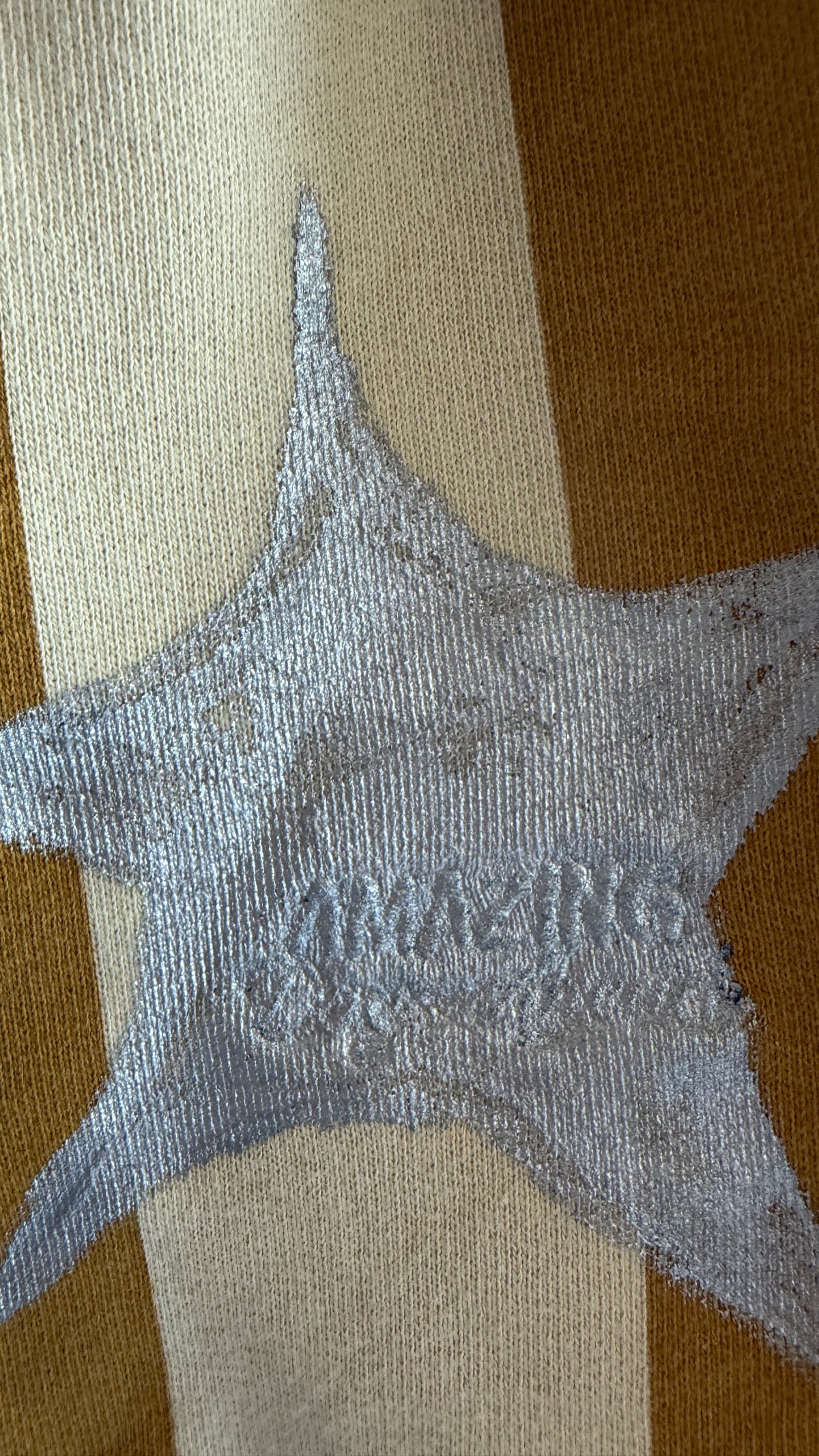Hand-Painted "Amazing" OFAK Sweat Shorts / 5