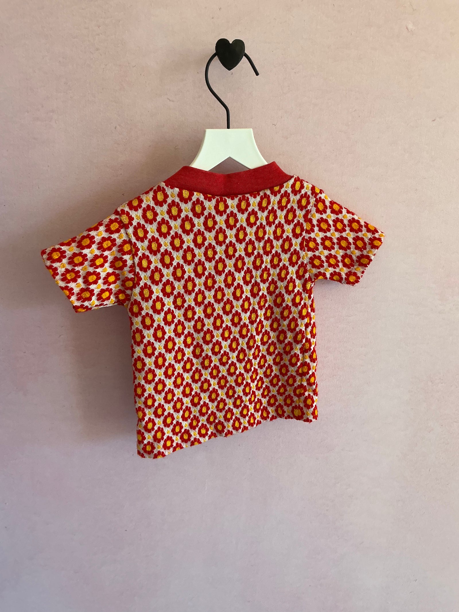 vintage sears 70s floral T-Shirt / 0-6 months