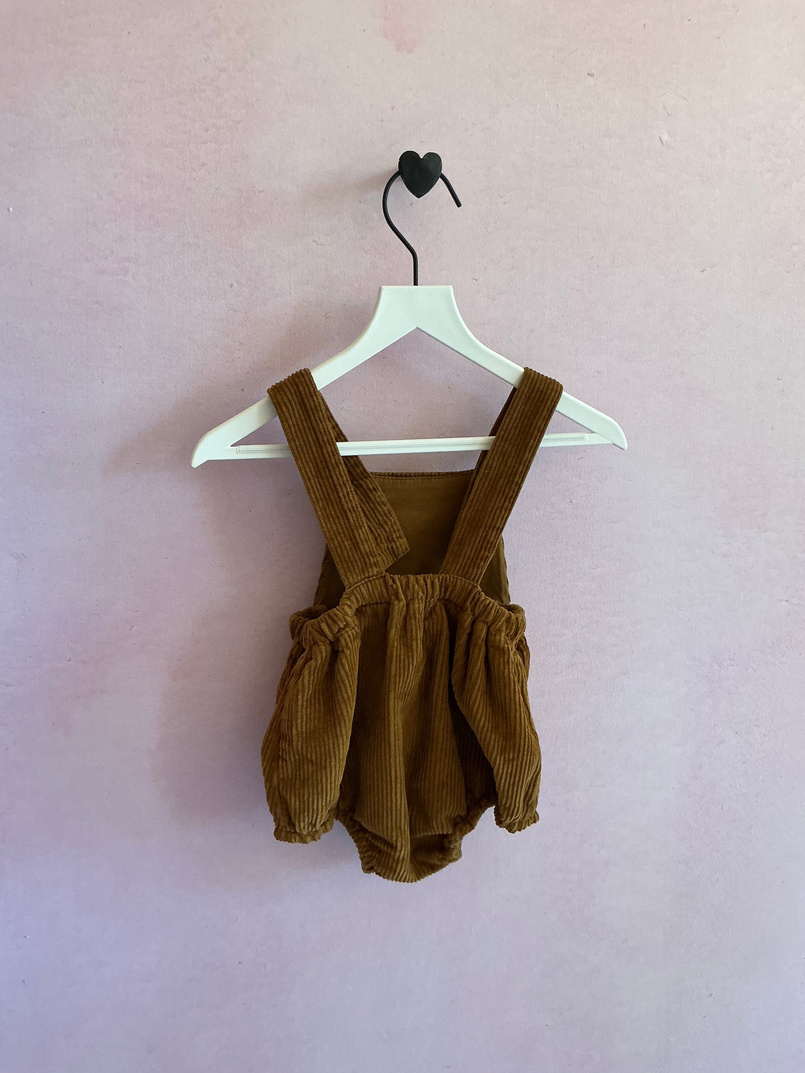 The Simple Folk Brown Corduroy Overalls / 3-6 months