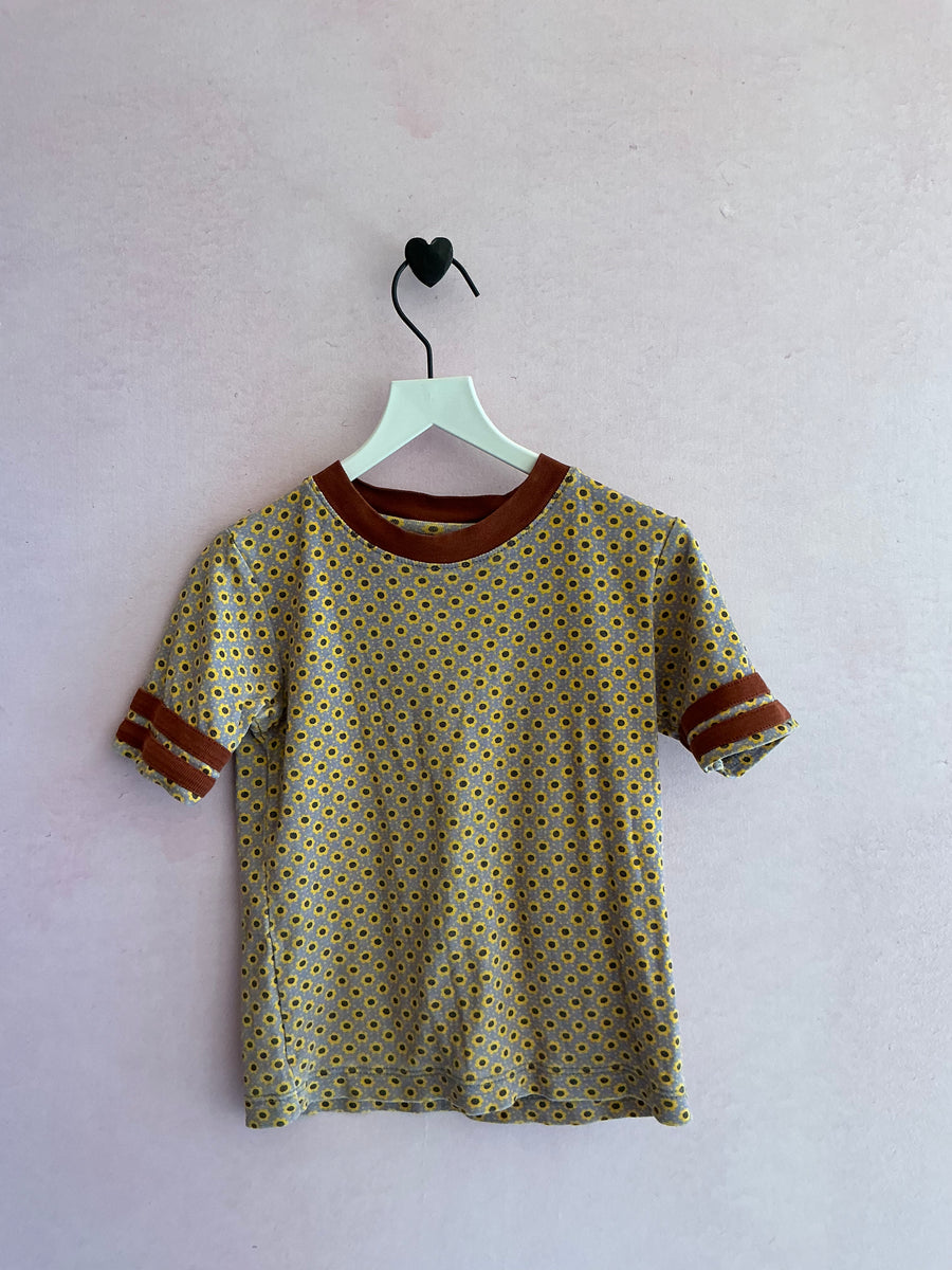 Misha & Puff Sunflowers Ringer Tee / 5