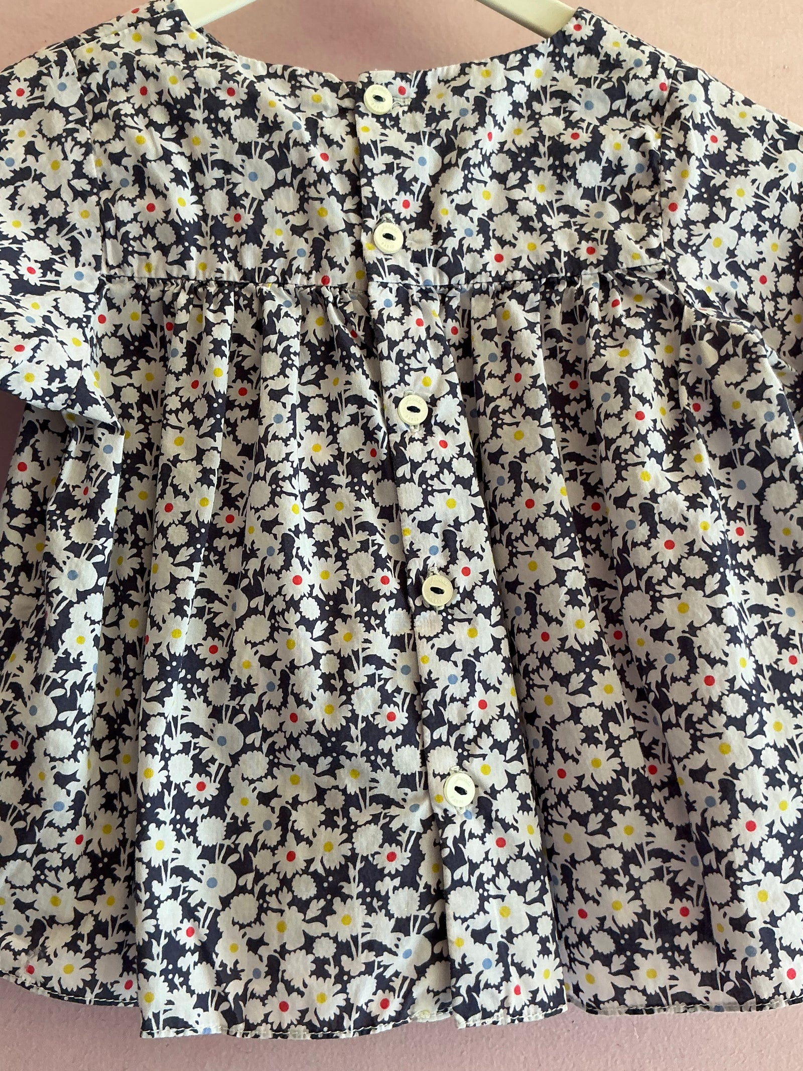 jacadi floral Blouse / 12 months